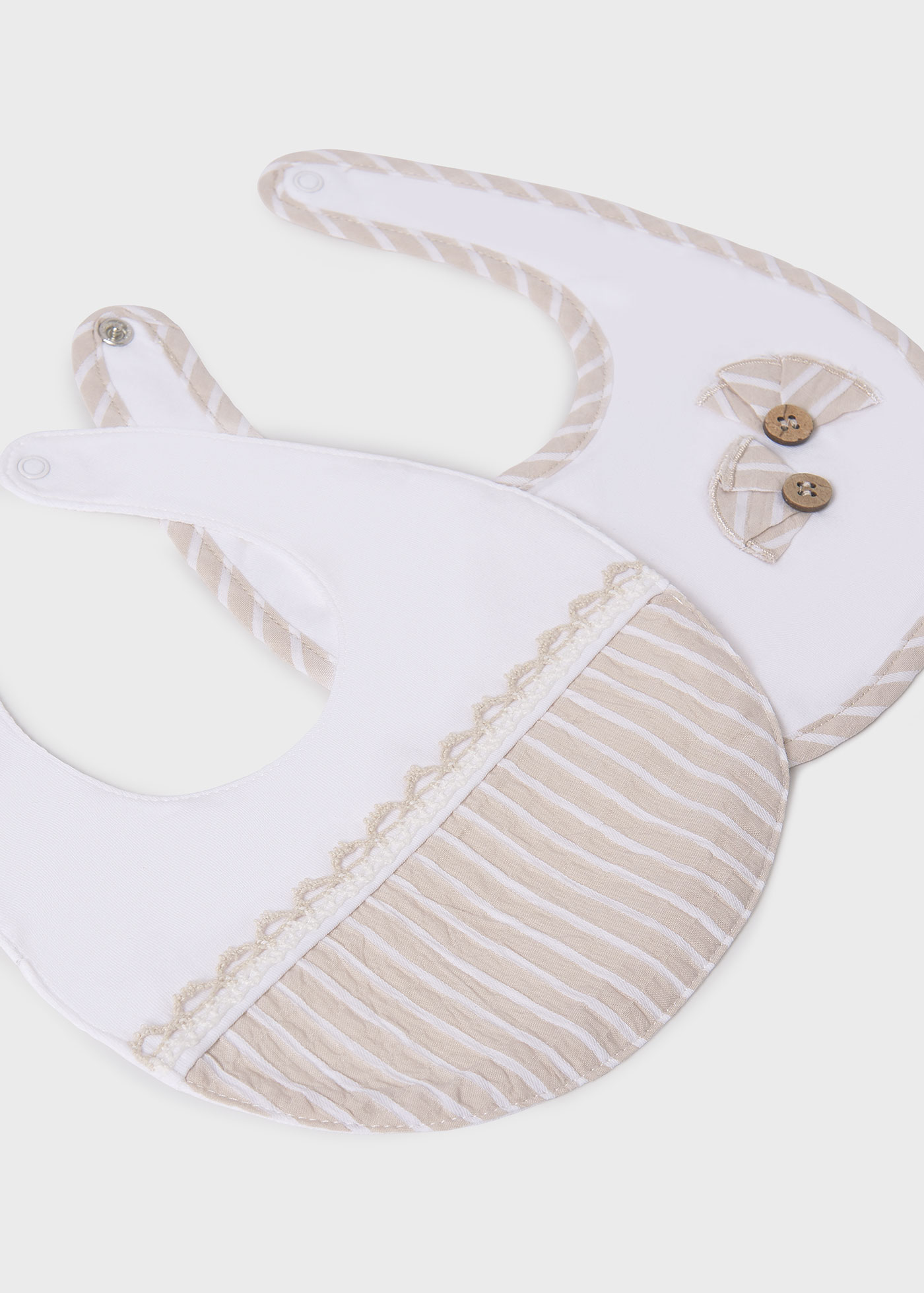 Set 2 bavetici impermeabile bebe