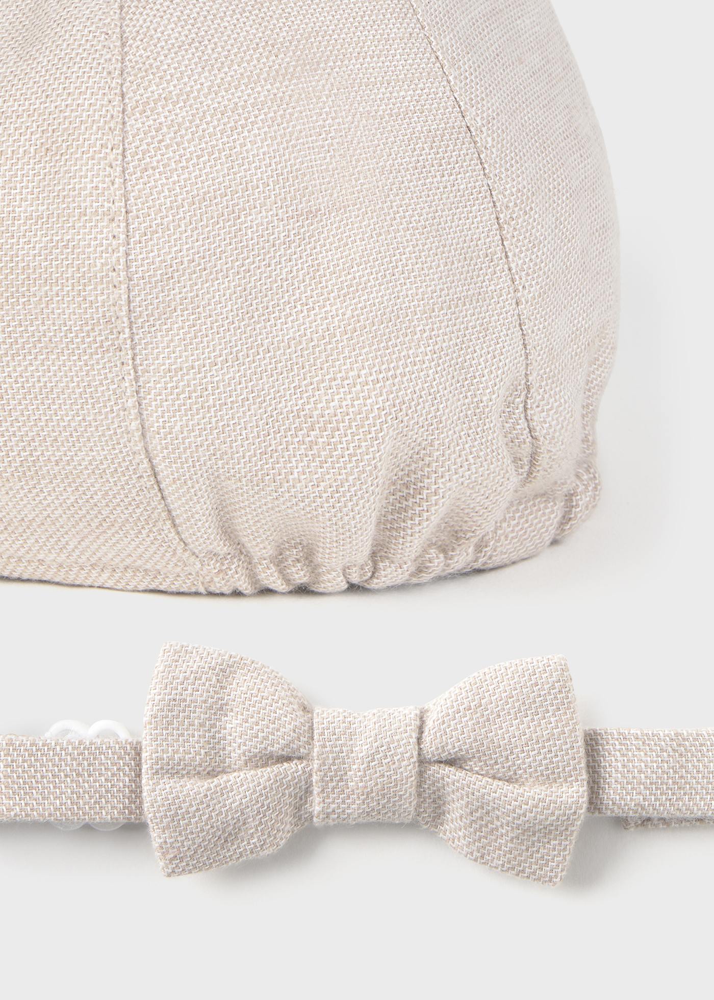 Newborn Beret and Bow Tie Set