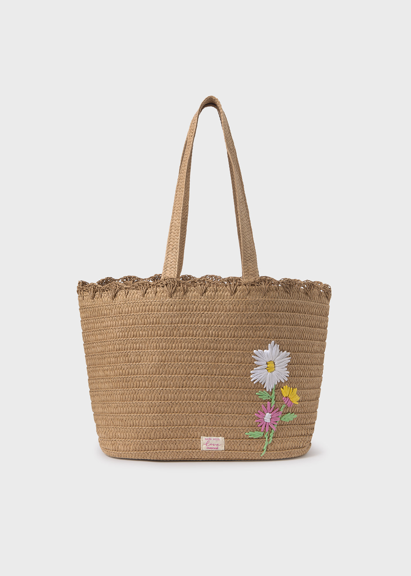 Woven maternity bag