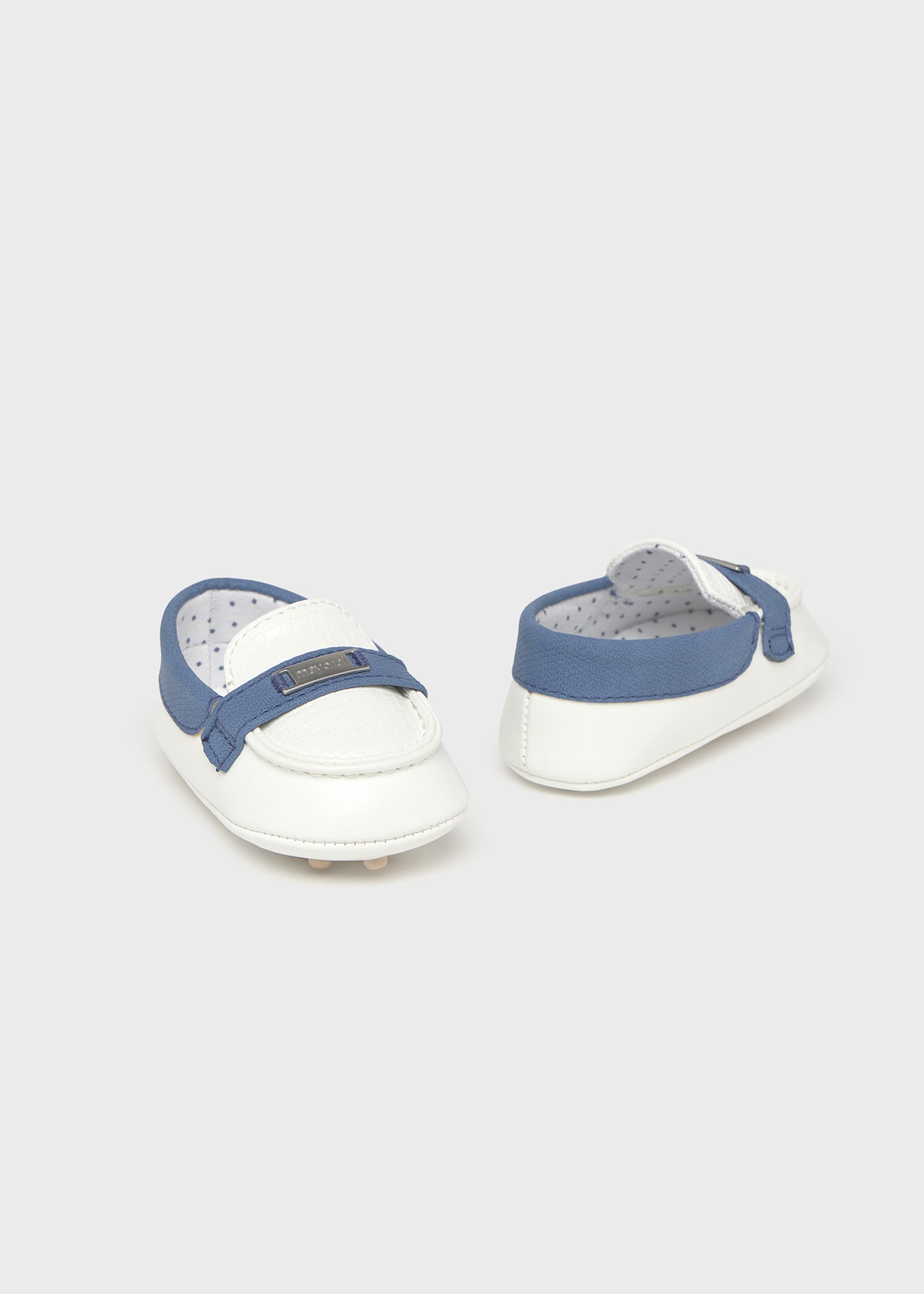 Newborn boy moccasins