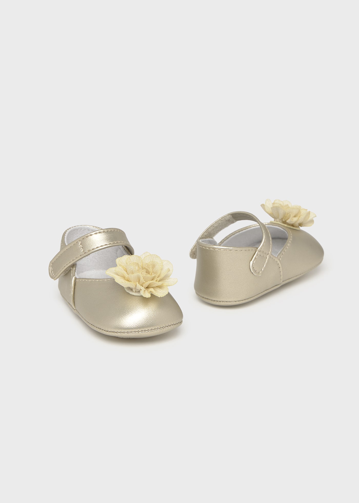 Newborn girl flower Mary Janes