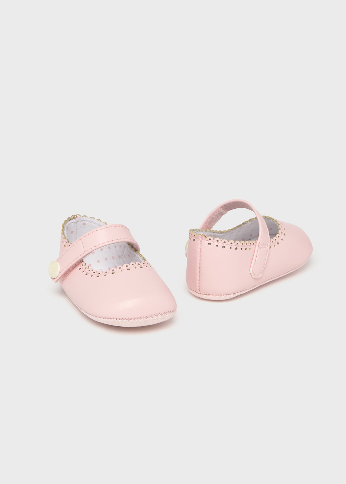 Newborn girl classic Mary Janes