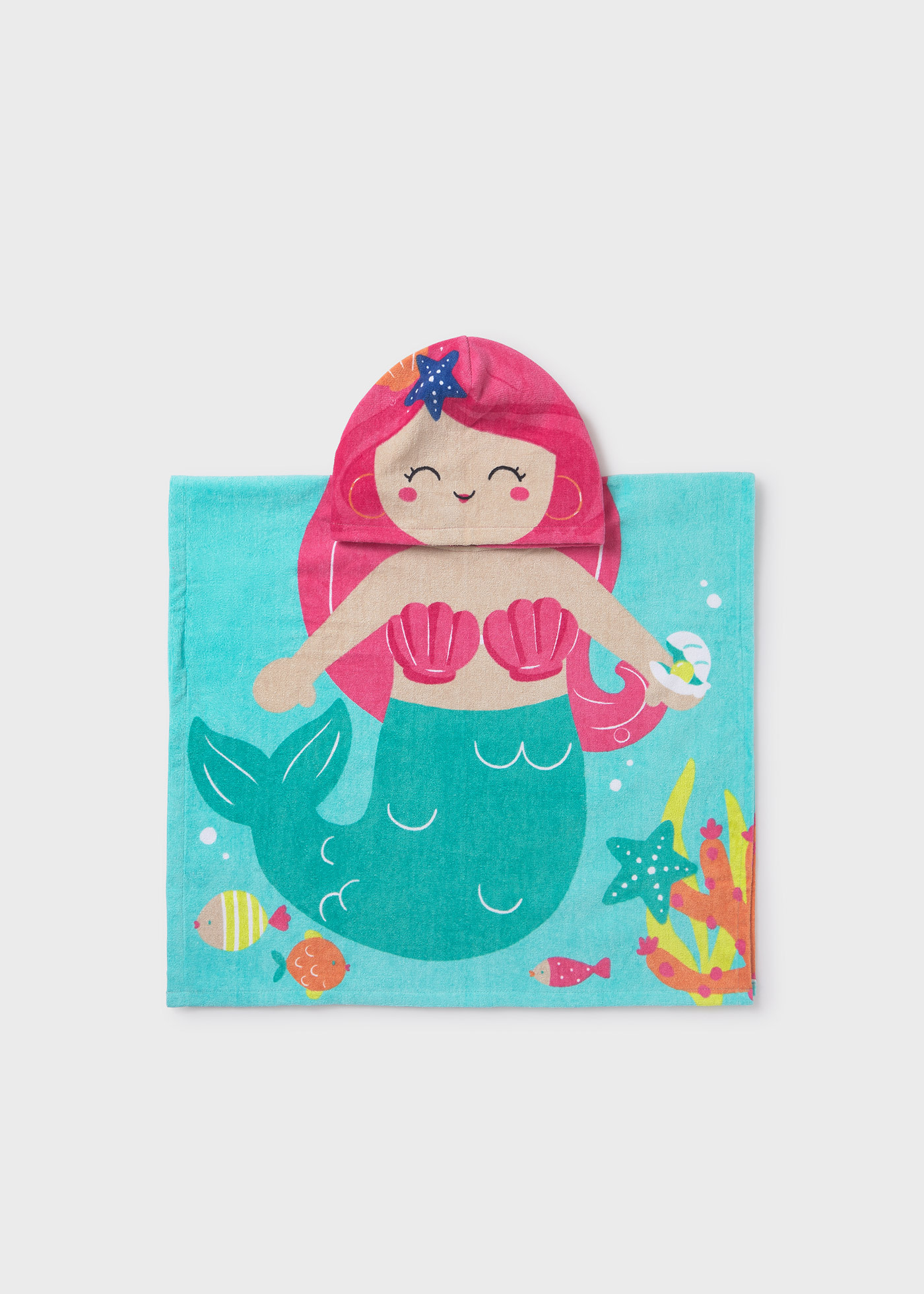 Serviette de plage avec capuche bébé