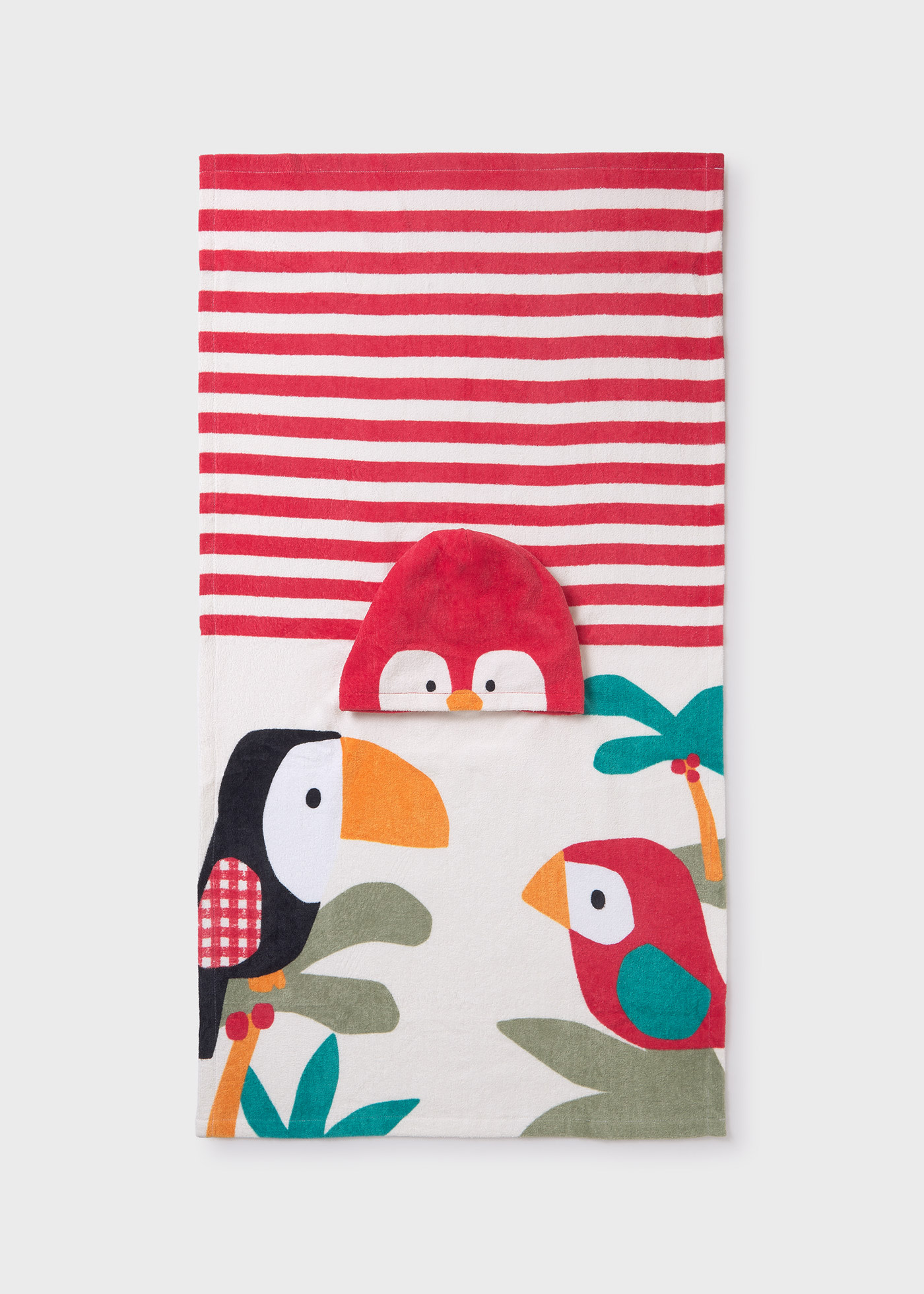 Baby hooded beach towel