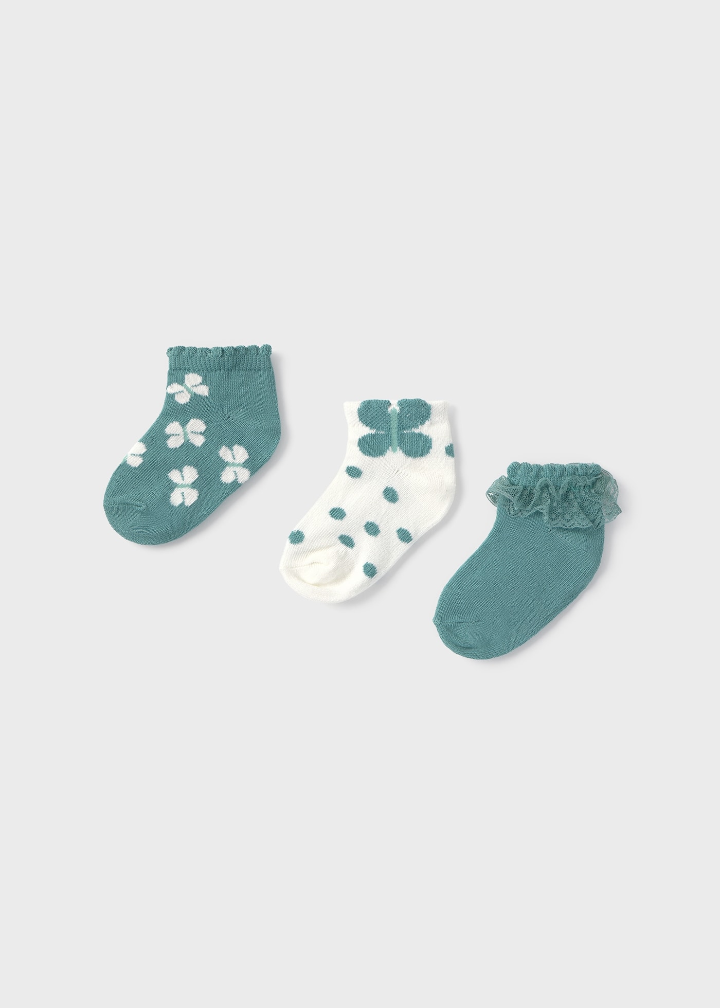 Set 3 chaussettes dessins bébé