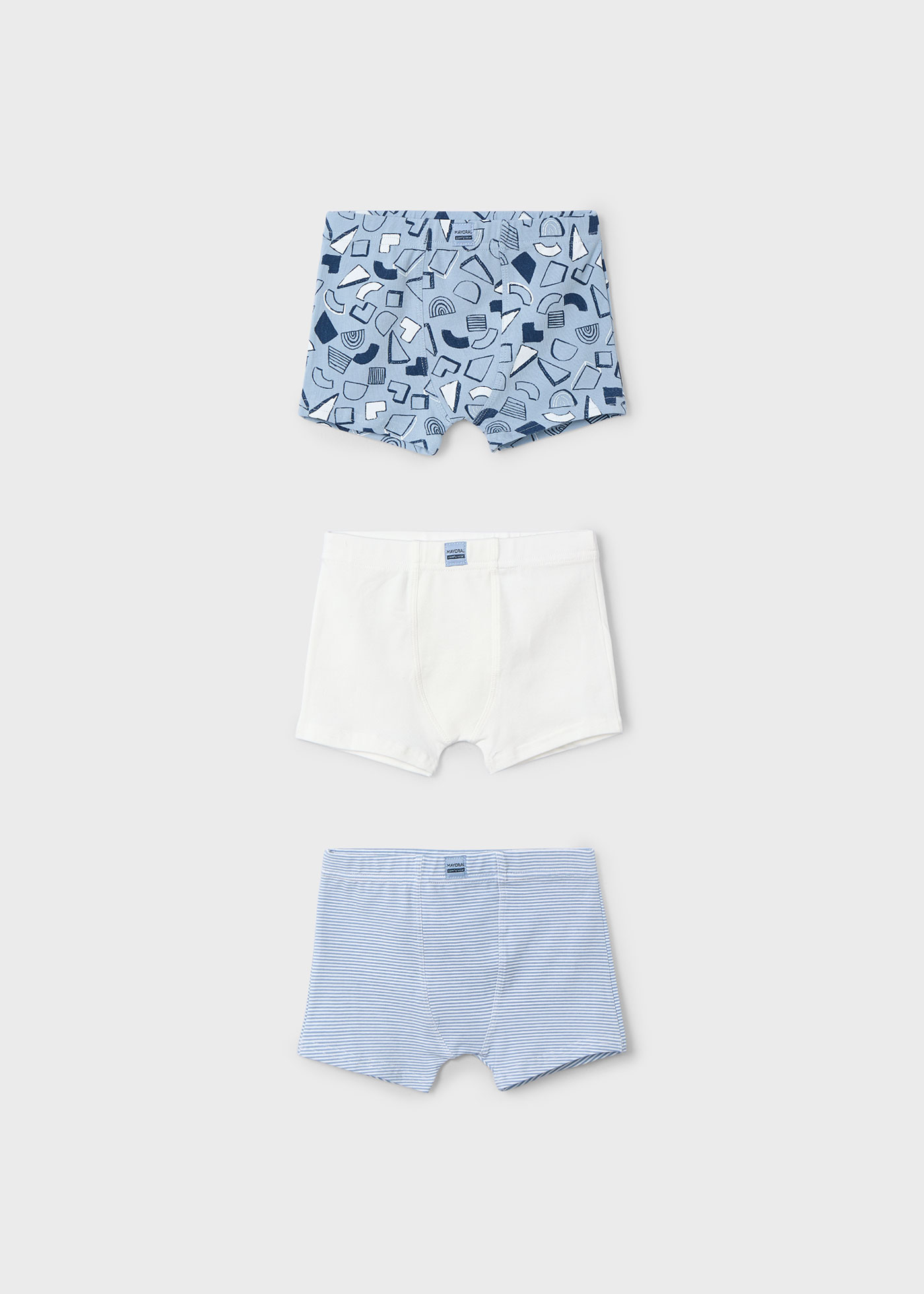 Boy set of 3 boxer shorts