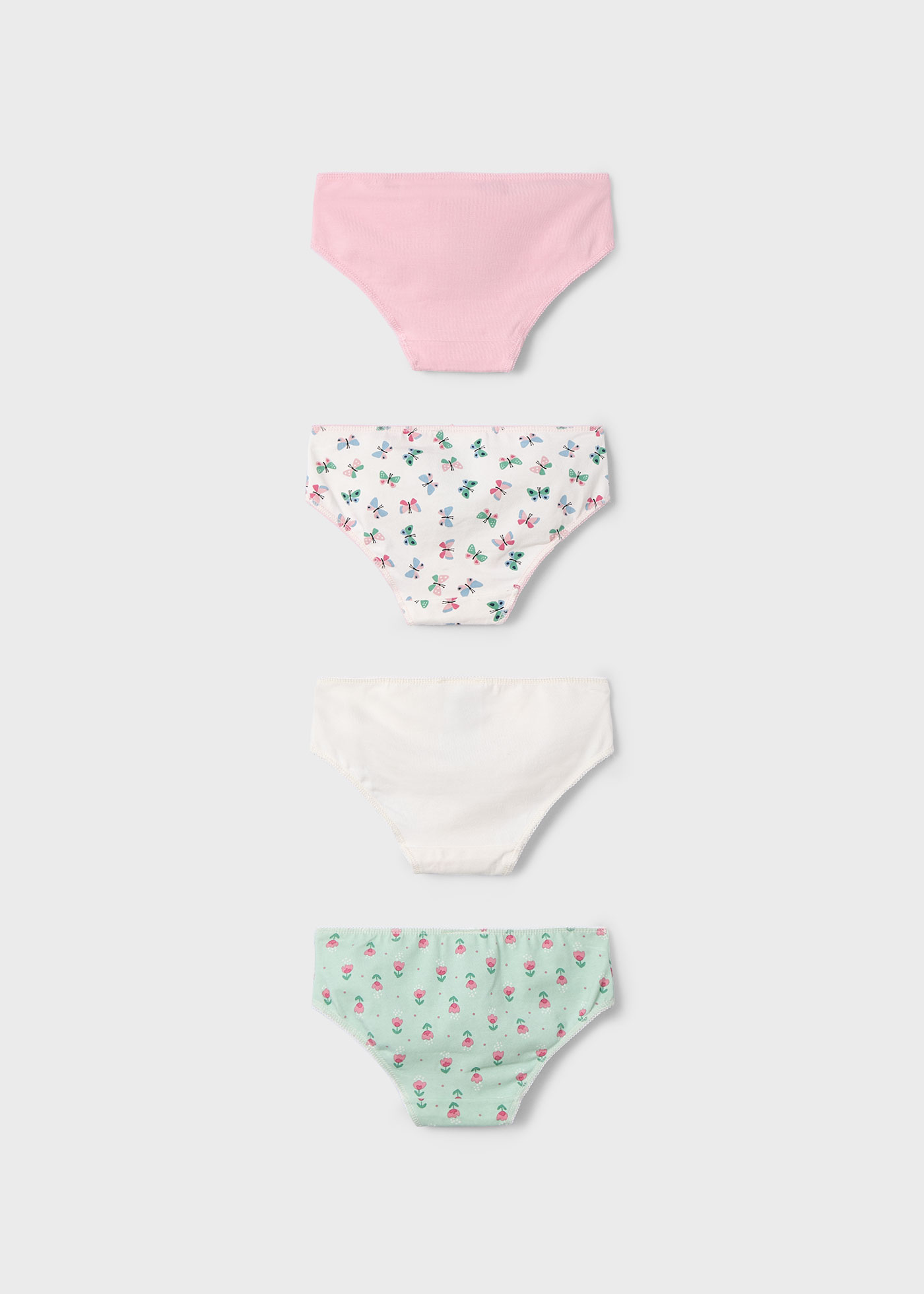 Girl set of 4 briefs