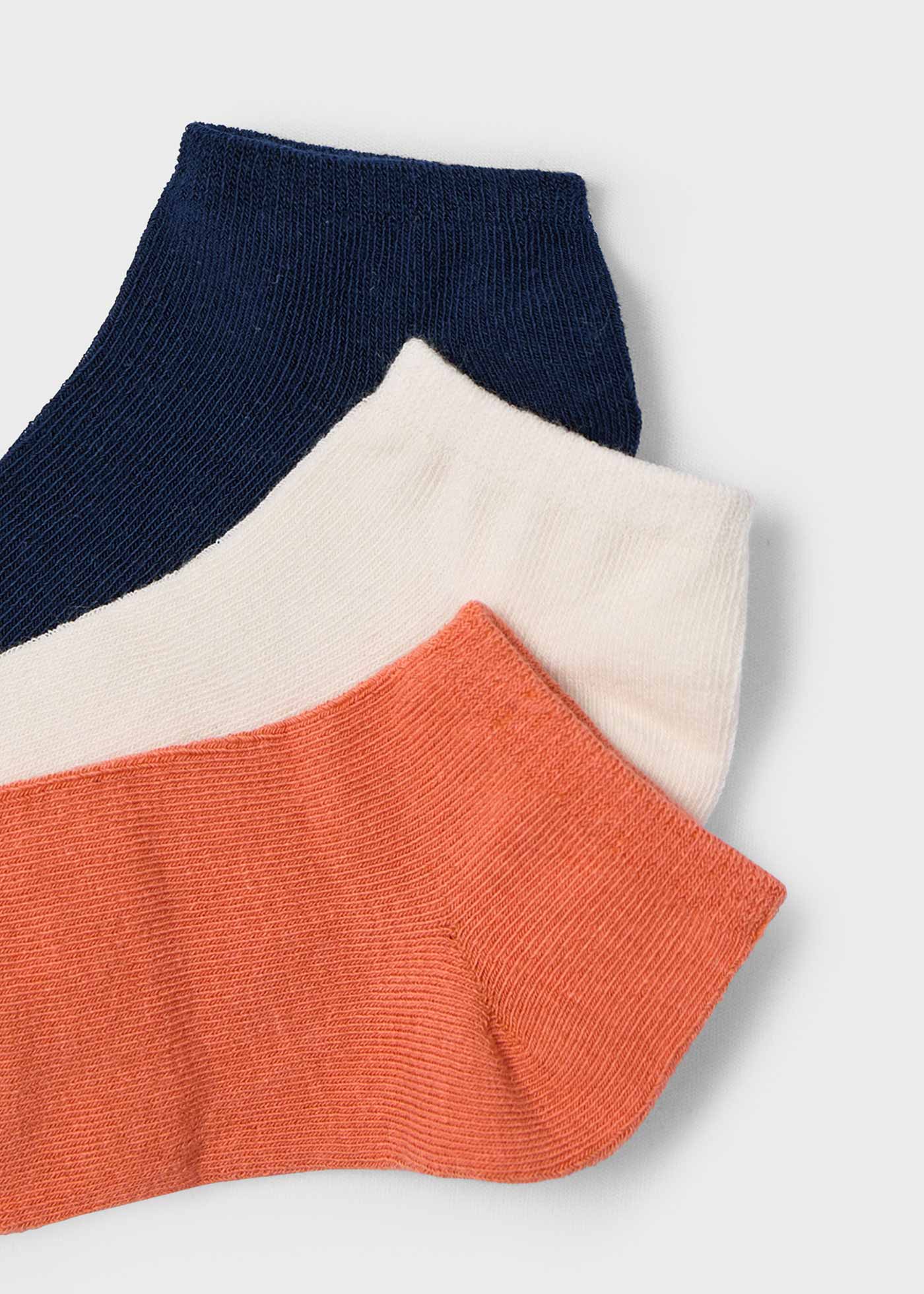 3er Set Socken unifarben Jungen