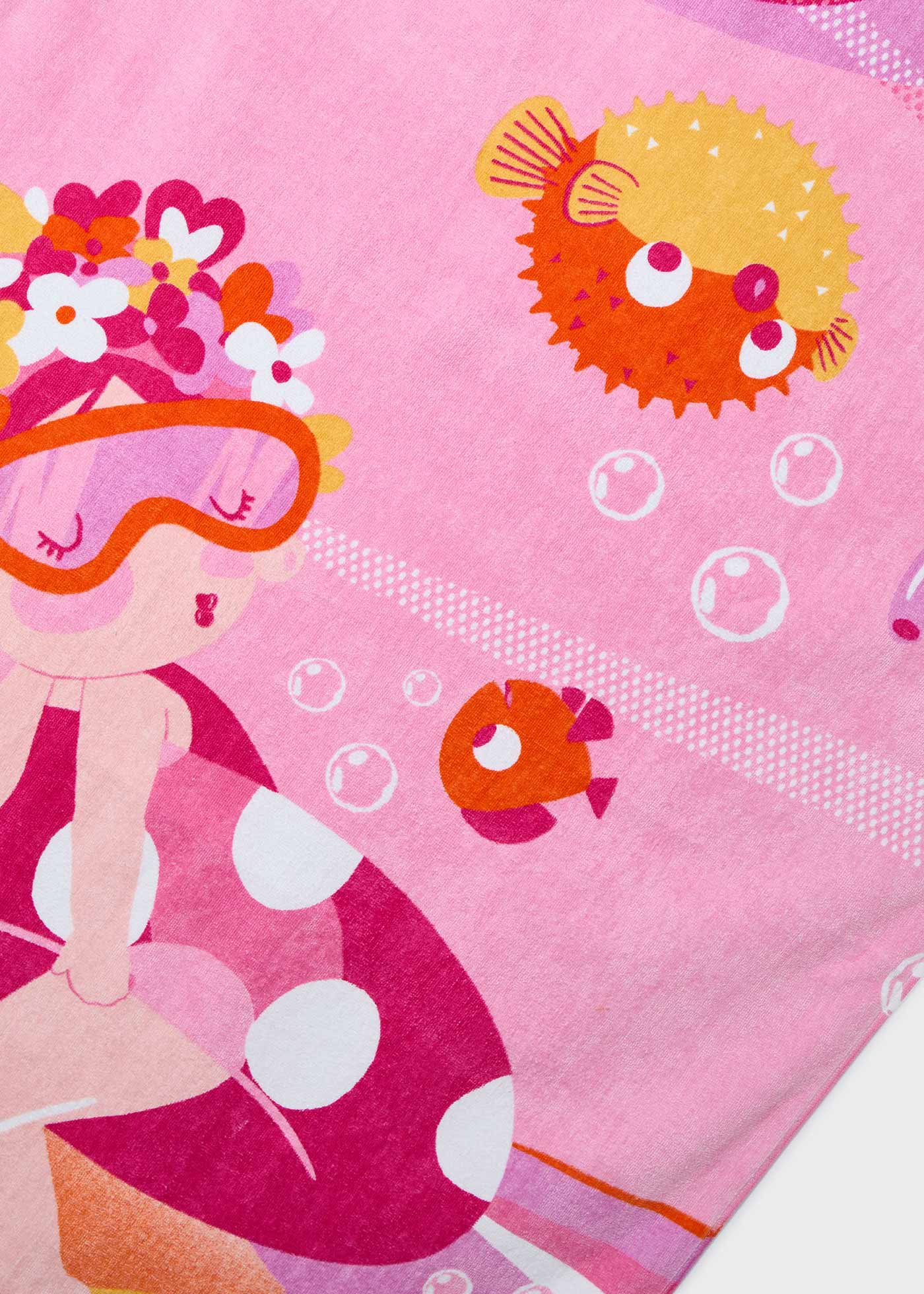 Kids Printed Beach Towel