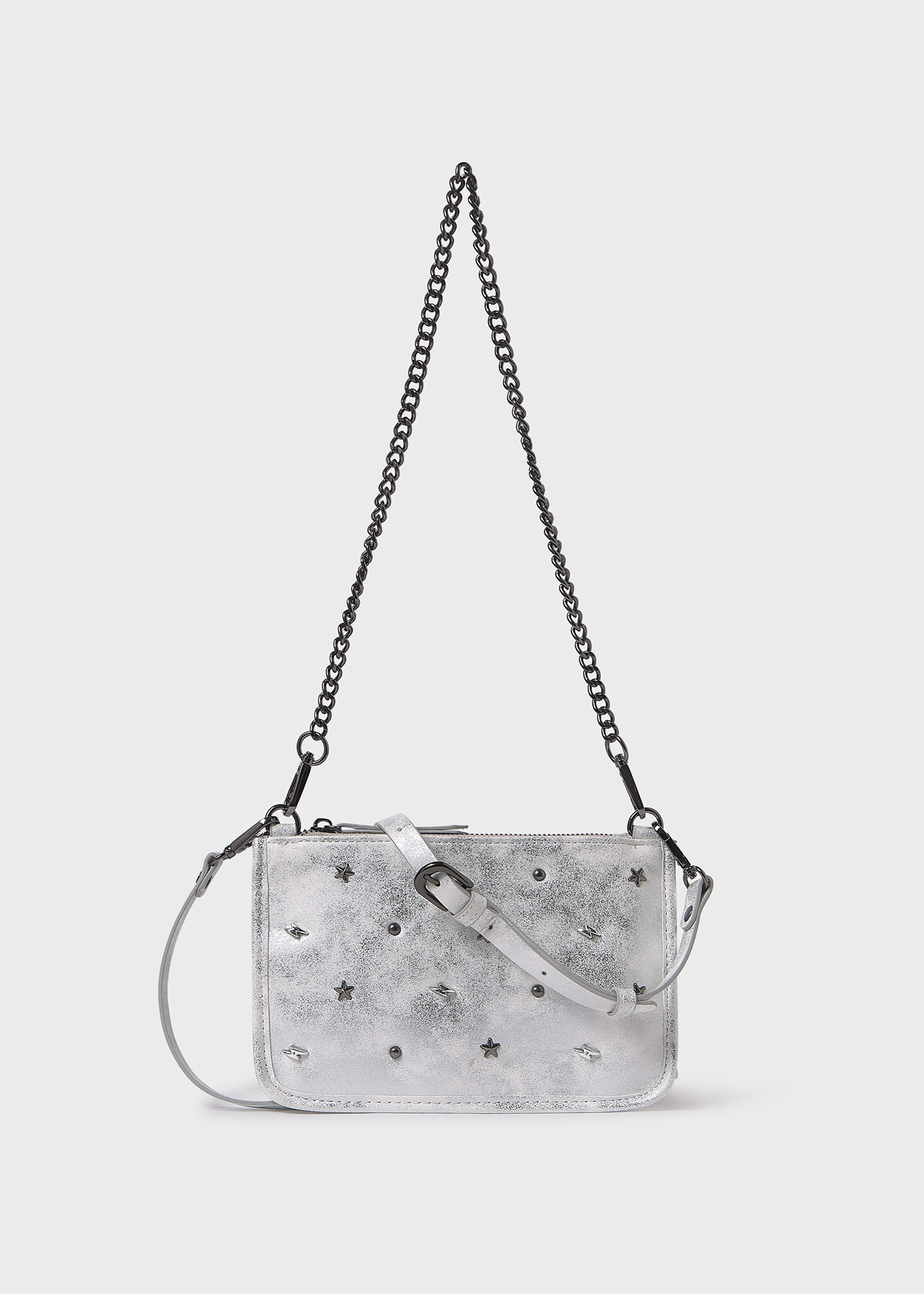 Girl Metallic Studded Bag