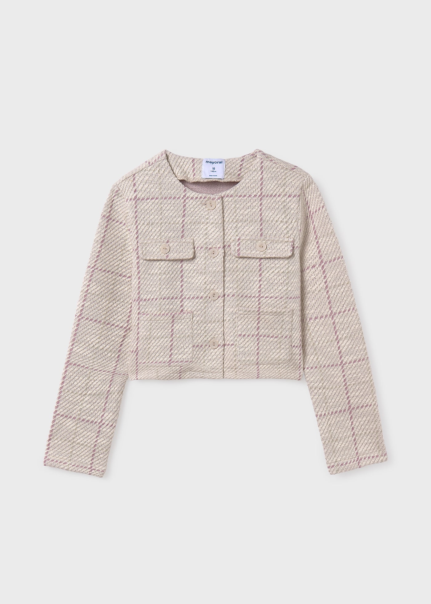 Girl tweed jacket