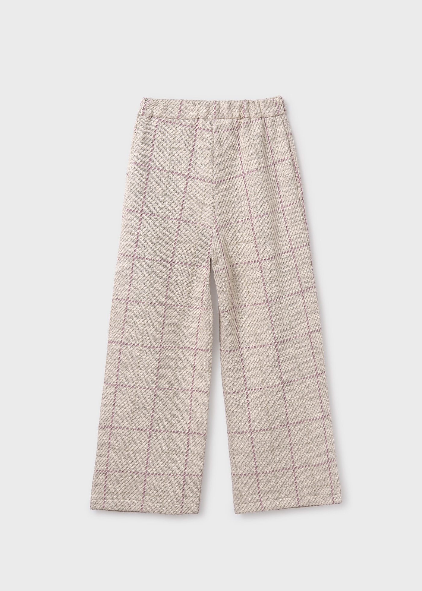 Pantalone lungo tweed ragazza