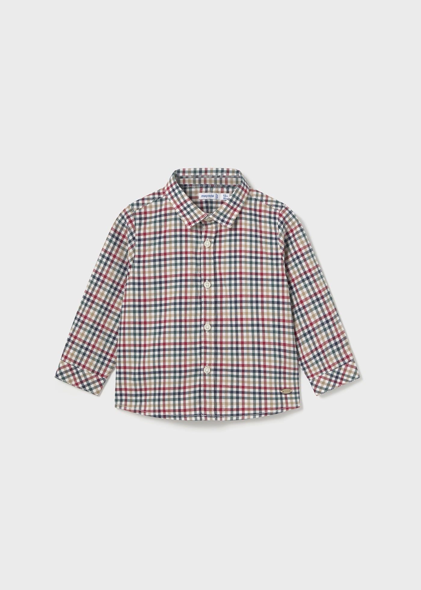 Camicia quadri neonato