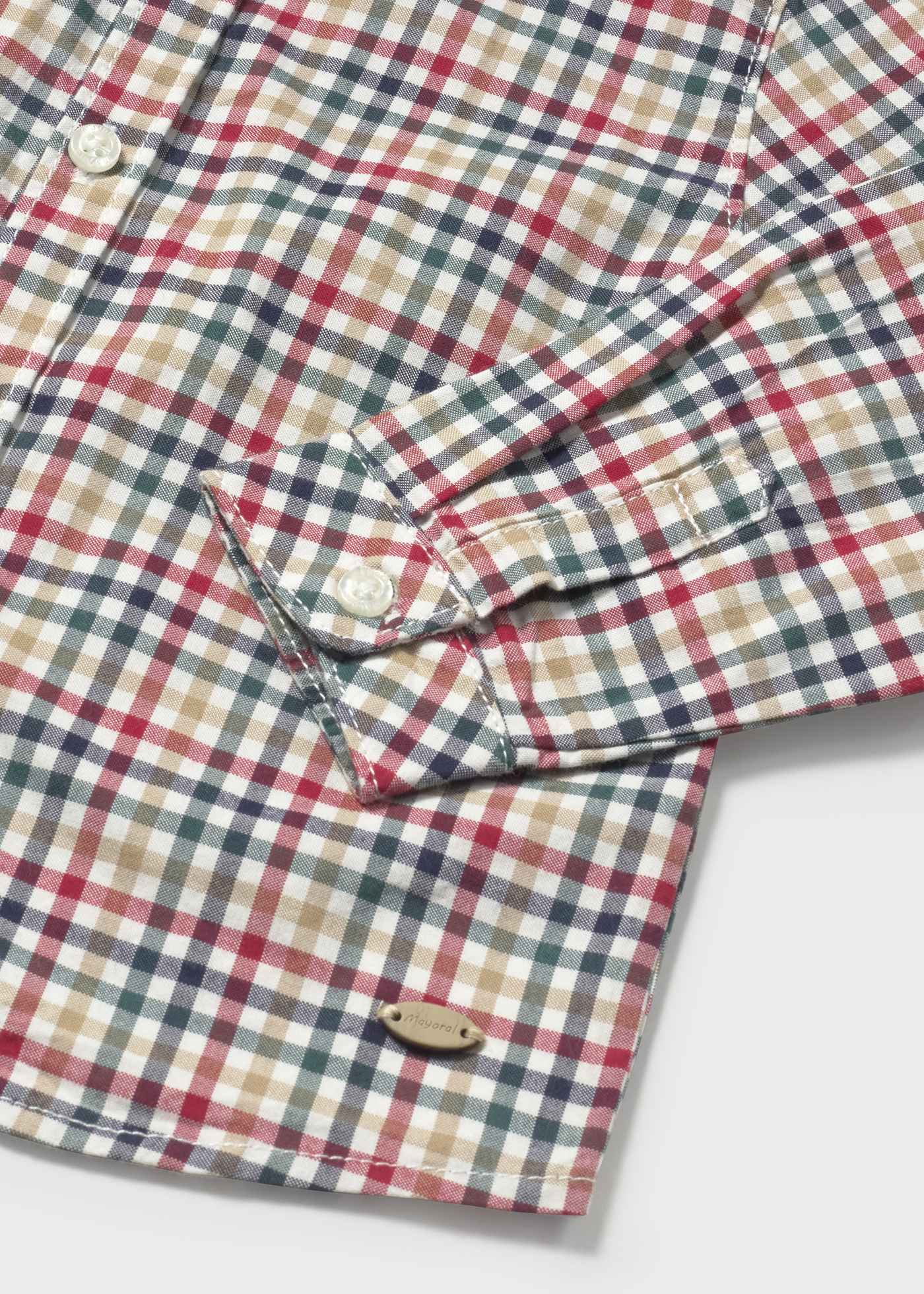 Camicia quadri neonato