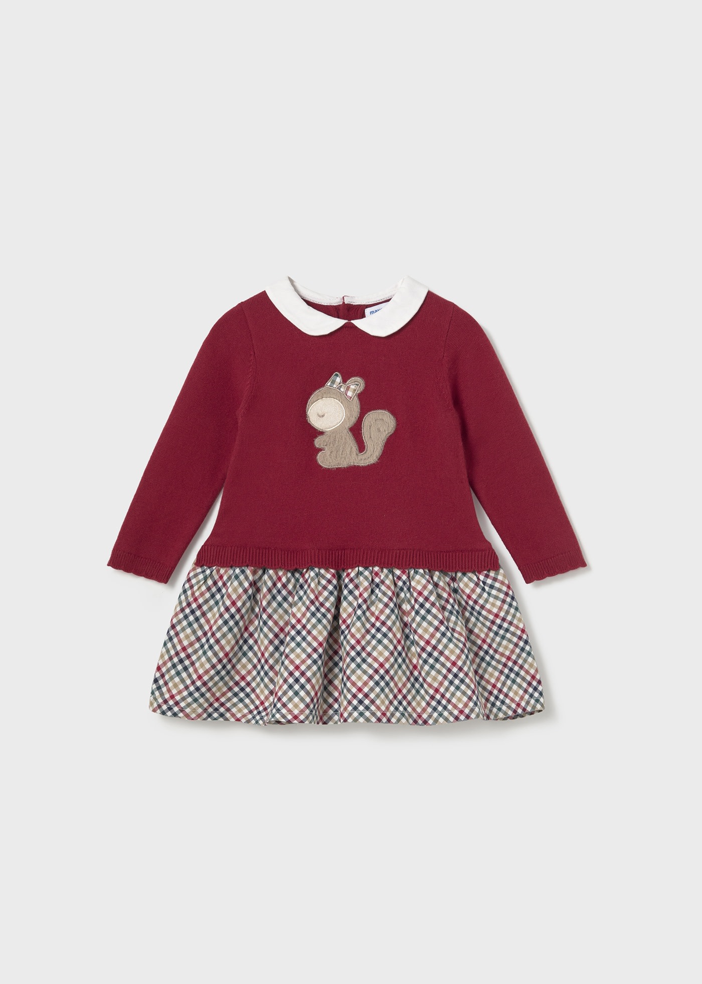 Rochie tricot veverita bebe
