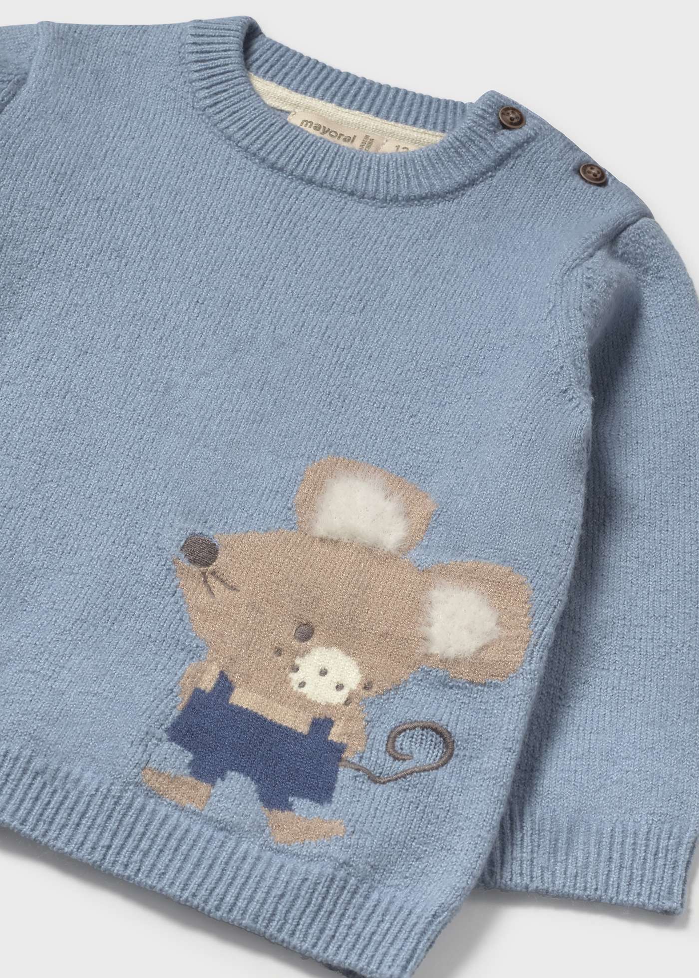 Baby intarsia jumper