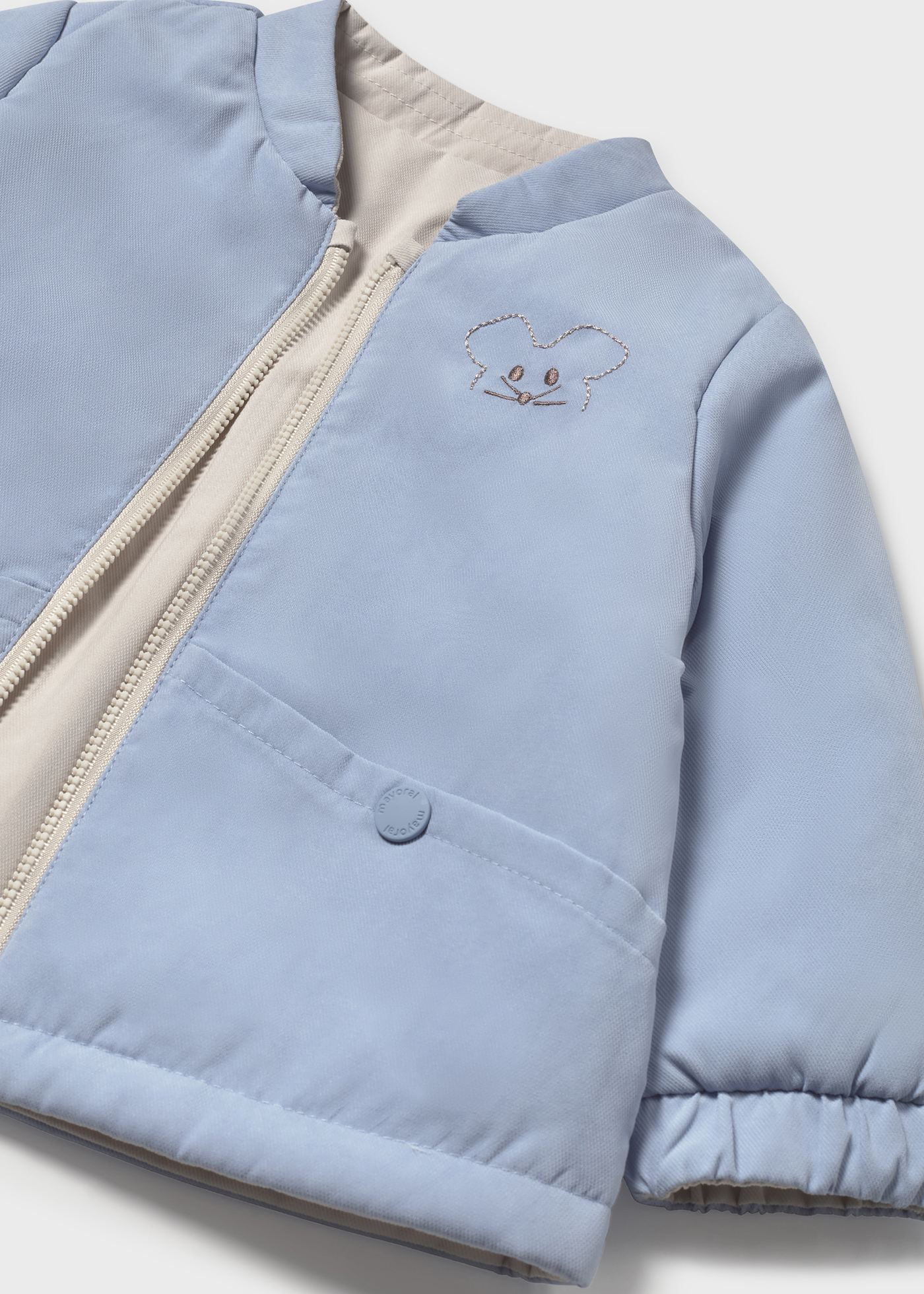 Cazadora reversible bebé