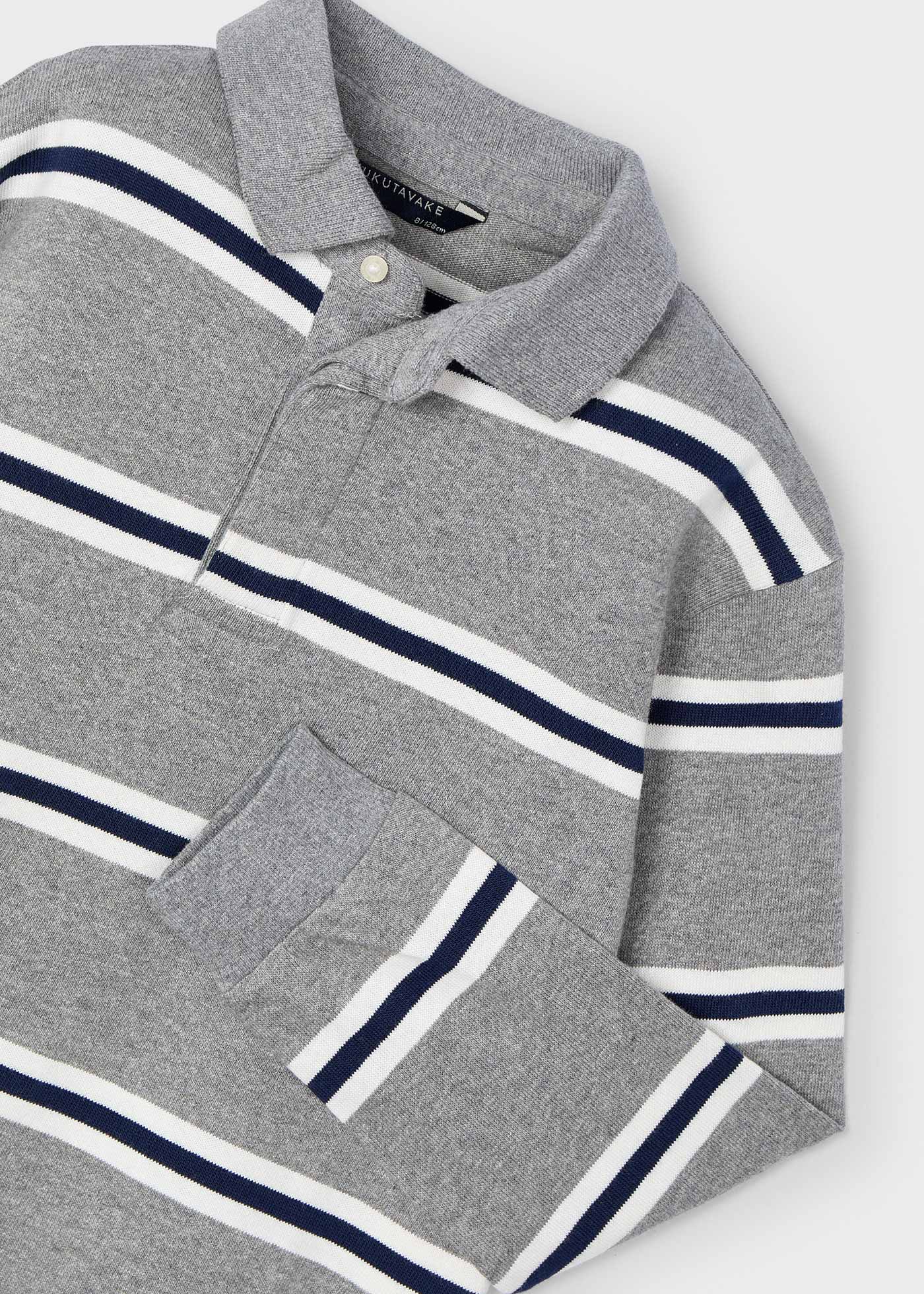 Polo w paski dla chłopca