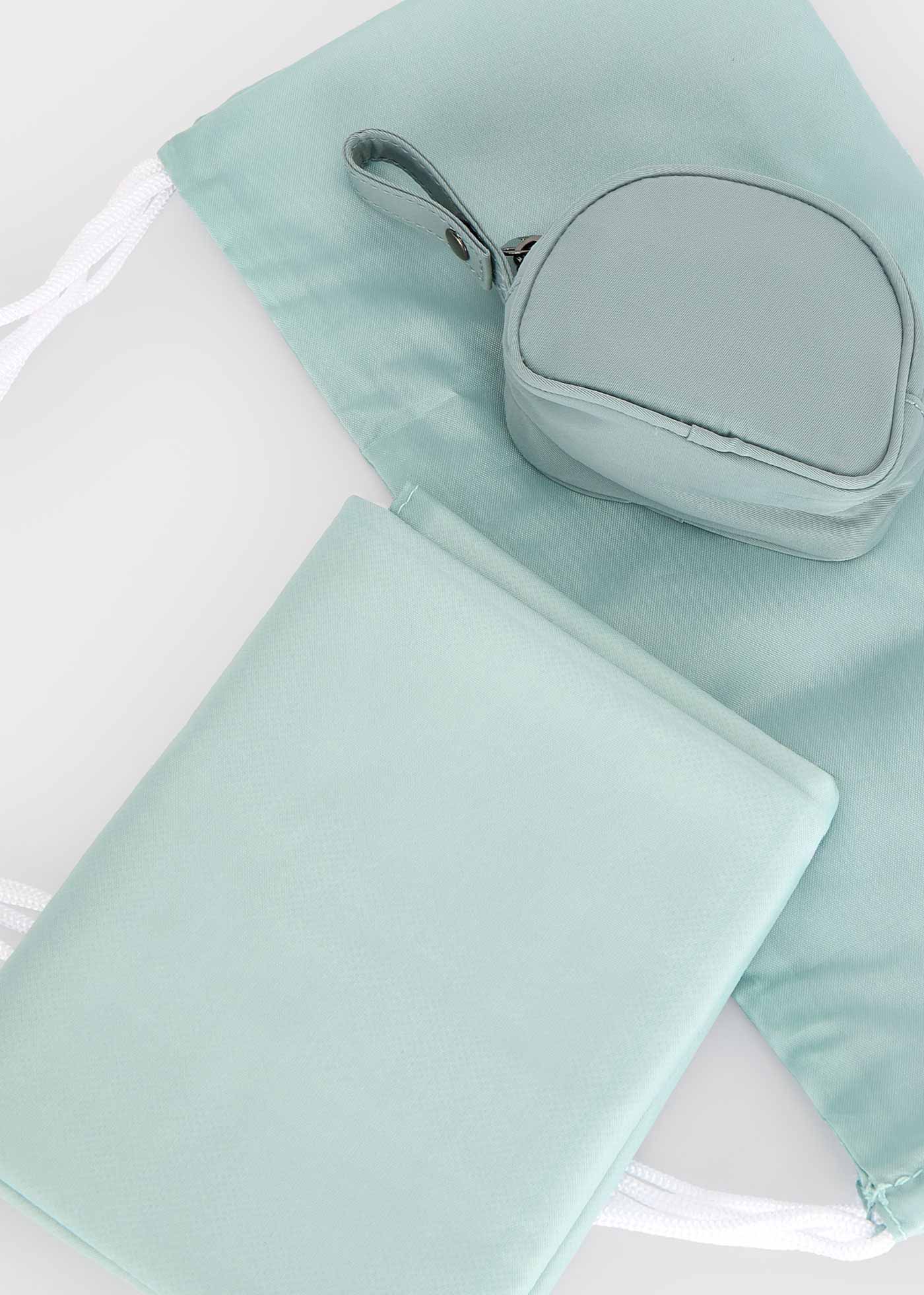 Borsa con accessori microfibra neonato