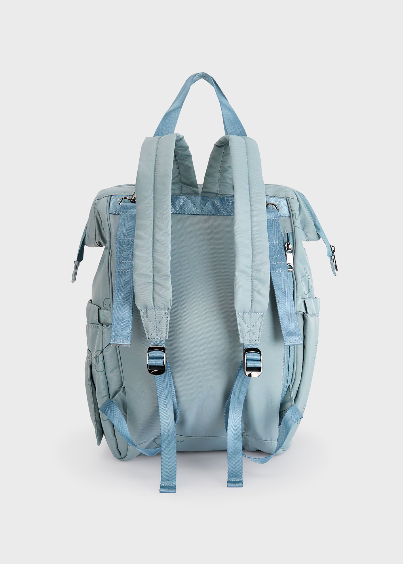 Rucksack mit Wickelunterlage Mikrofaser Baby