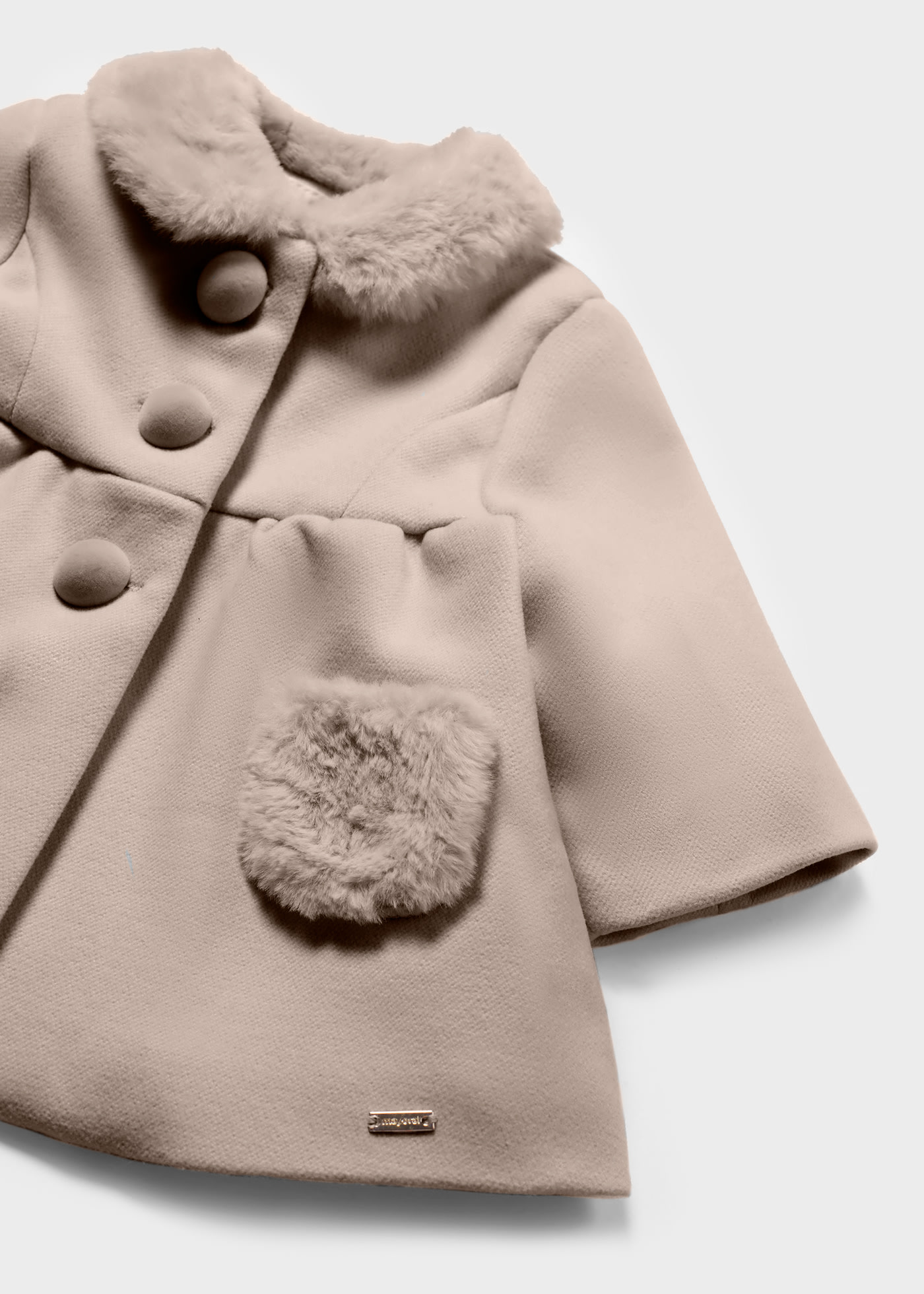 Newborn Girl Formal Coat