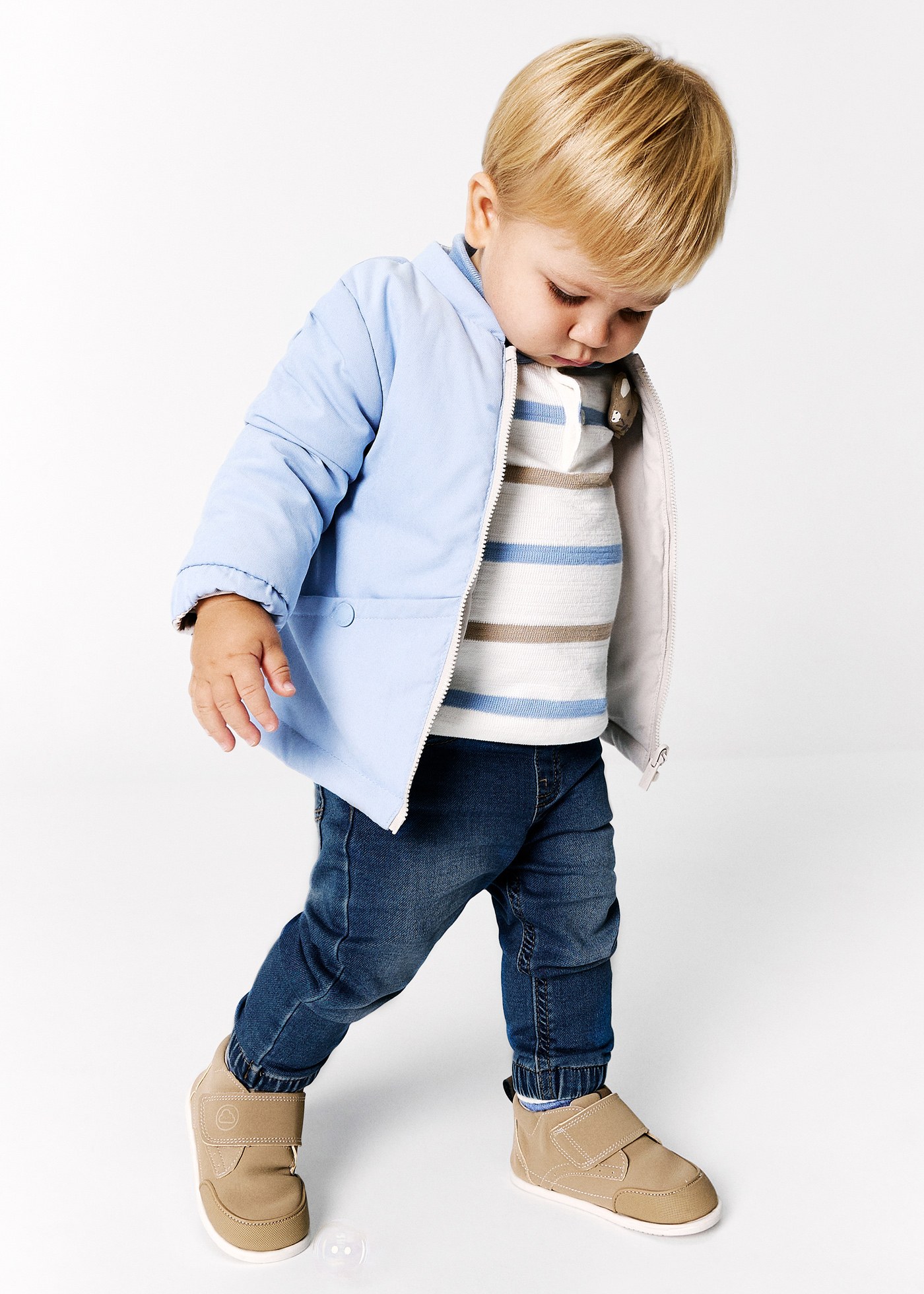 Pantalón vaquero jogger bebé