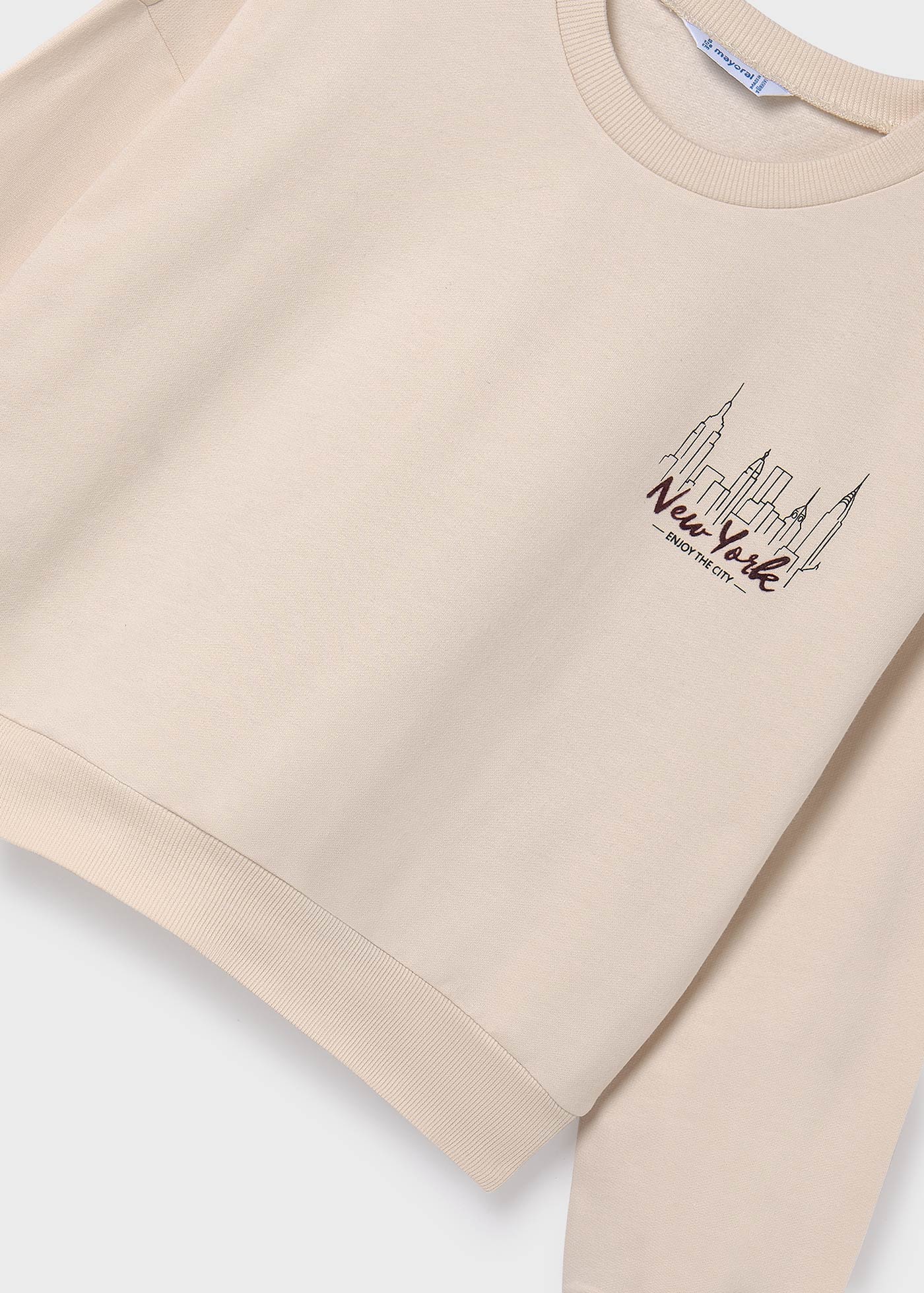 Bluza z bufiastymi rękawami dla dziewczynki