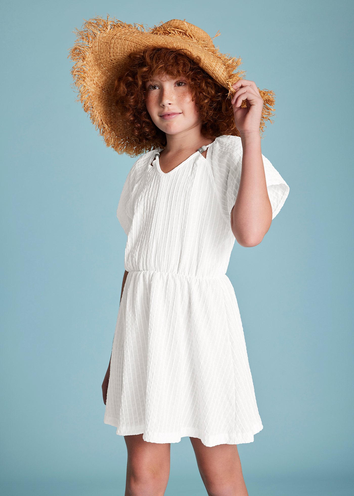 Vestito caftano ragazza