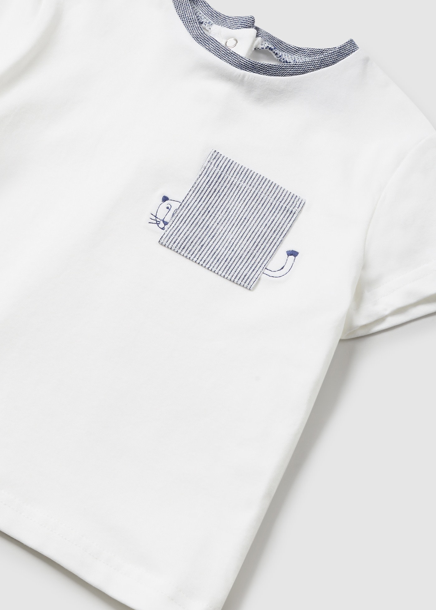 Camiseta bolsillo Better Cotton bebé