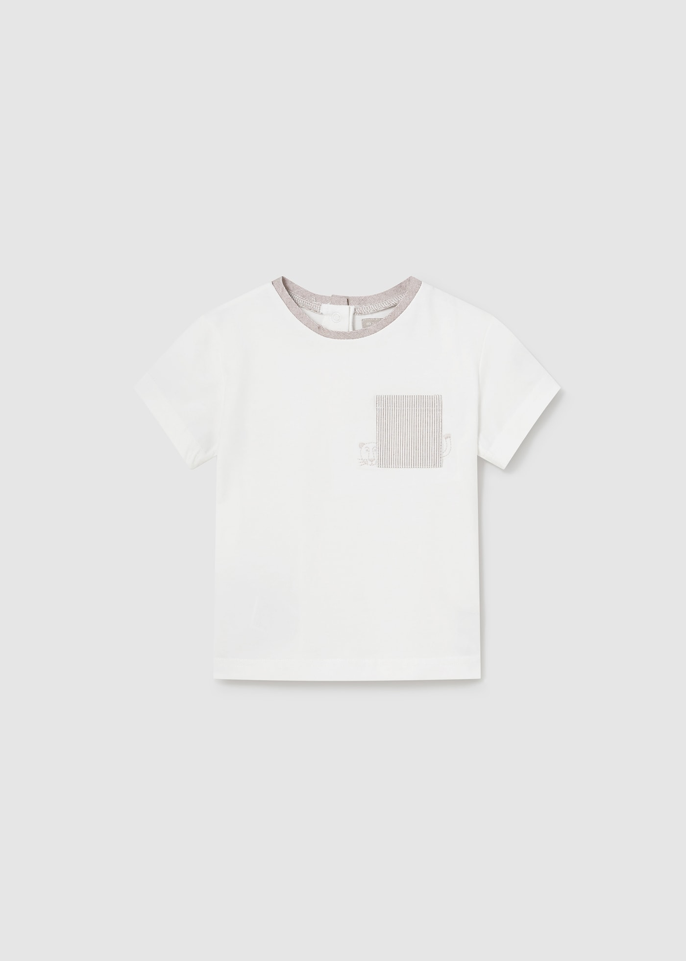 Playera bolsillo Better Cotton bebé