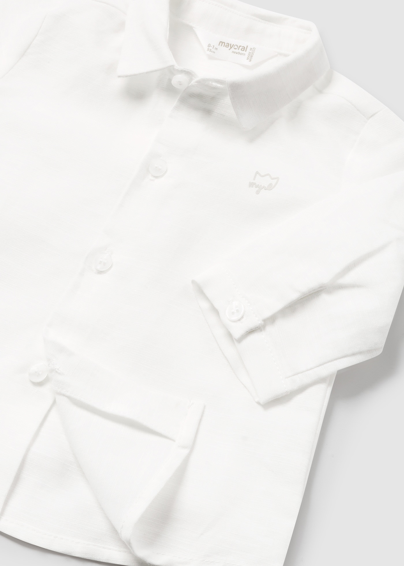 Camisa con pajarita Better Cotton recién nacido
