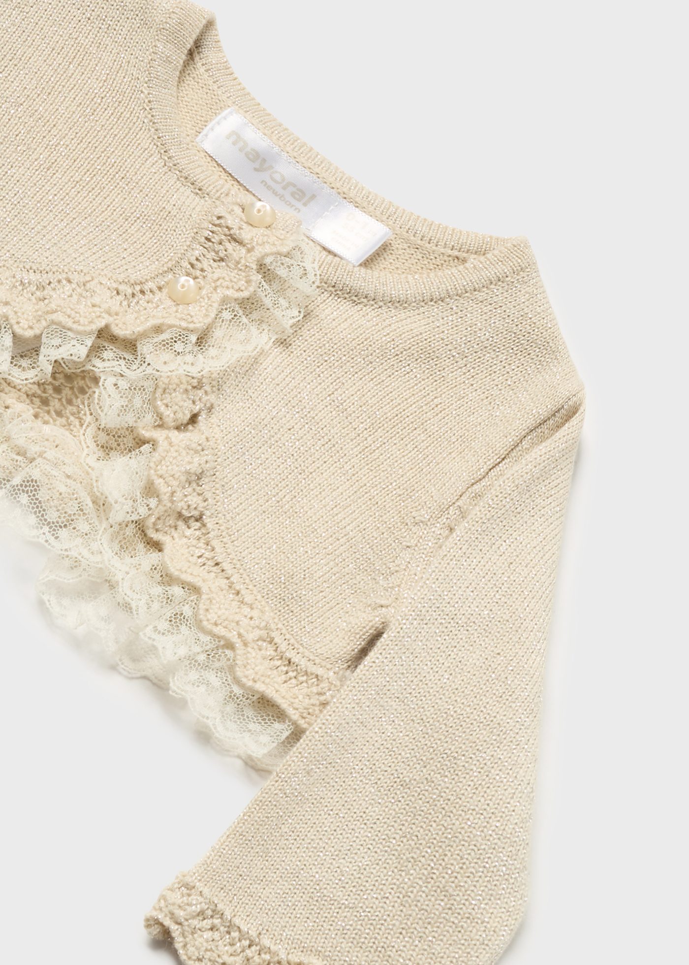 Newborn Formal Cardigan