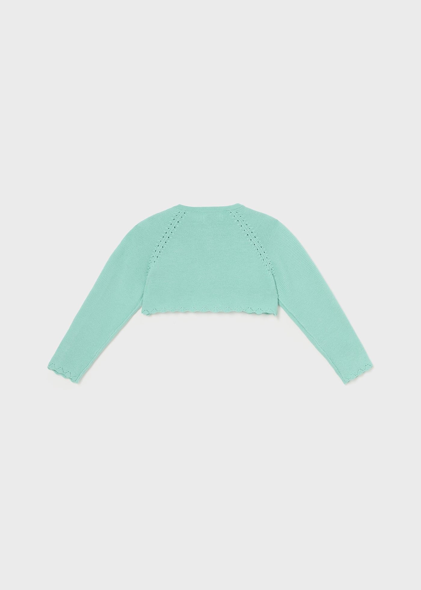Baby cropped cardigan LENZING™ ECOVERO™ Viscose