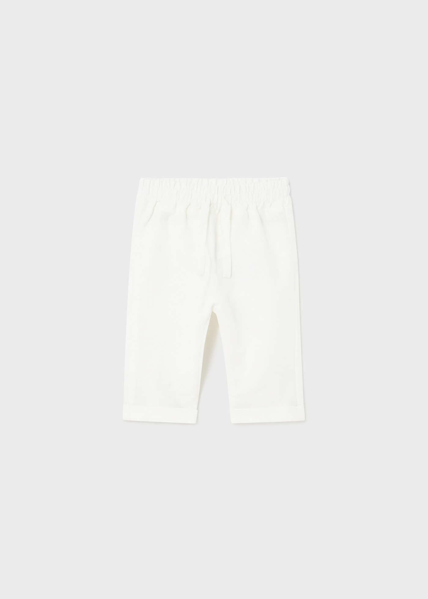 Pantalón largo lino recién nacido