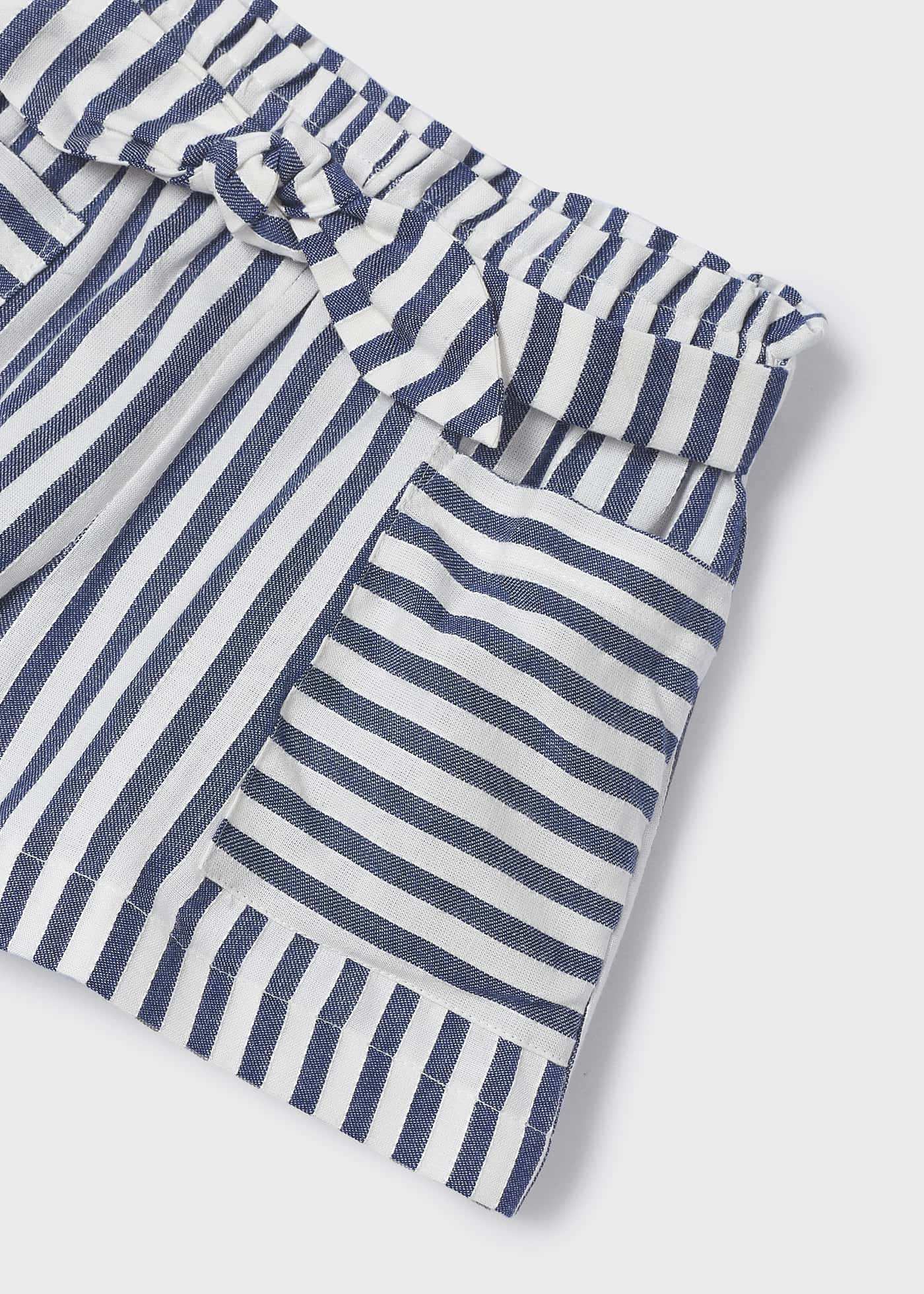 Pantaloncino righe bambina