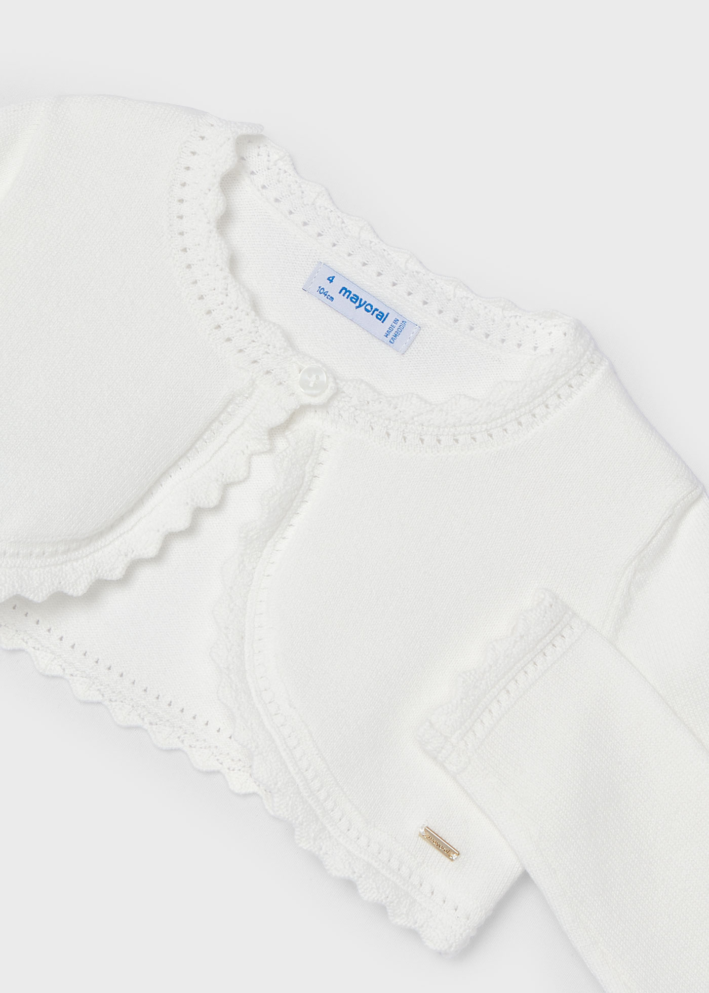 Torera bolero Better Cotton niña