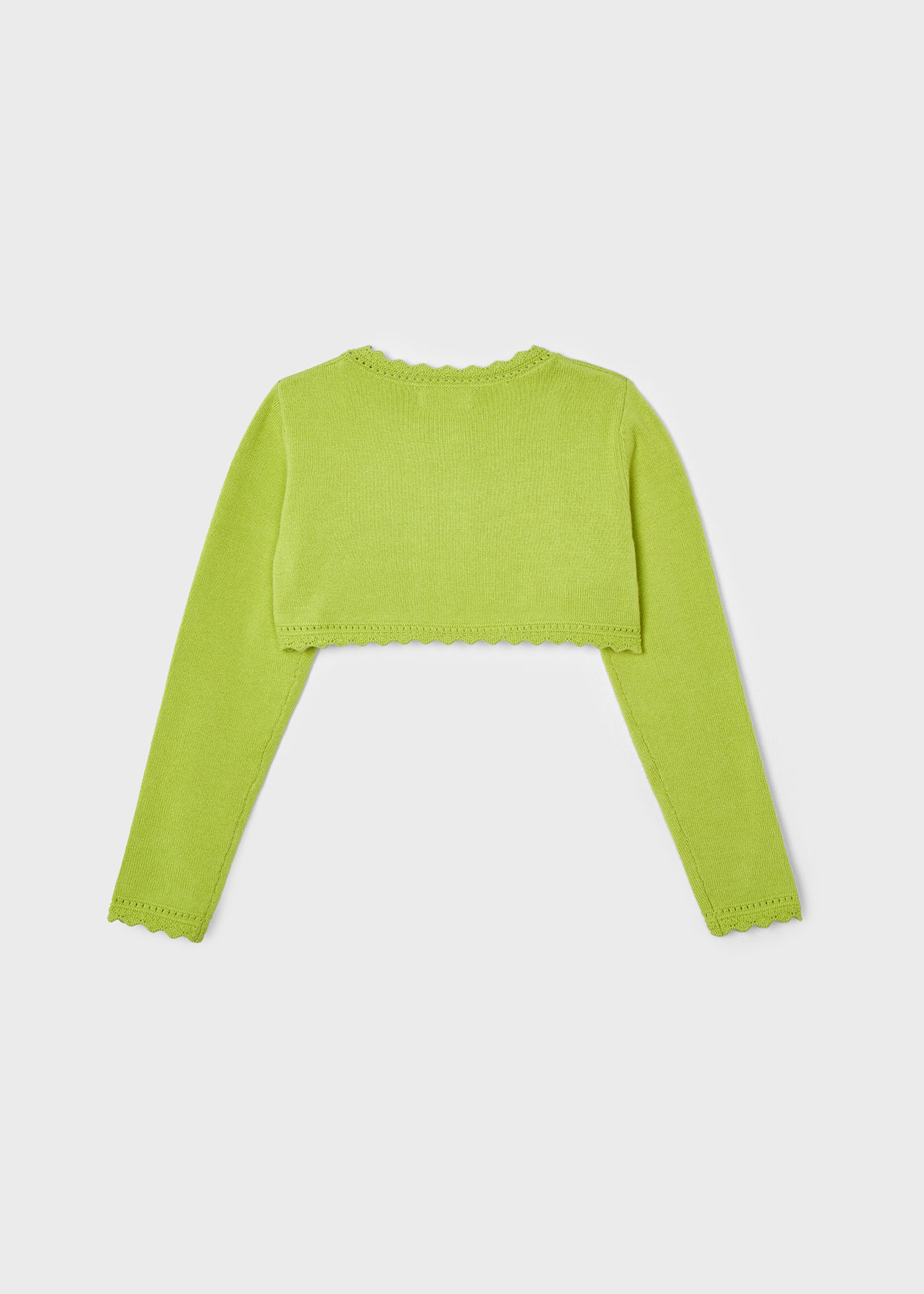 Жилетка Better Cotton с метални нишки за момиче