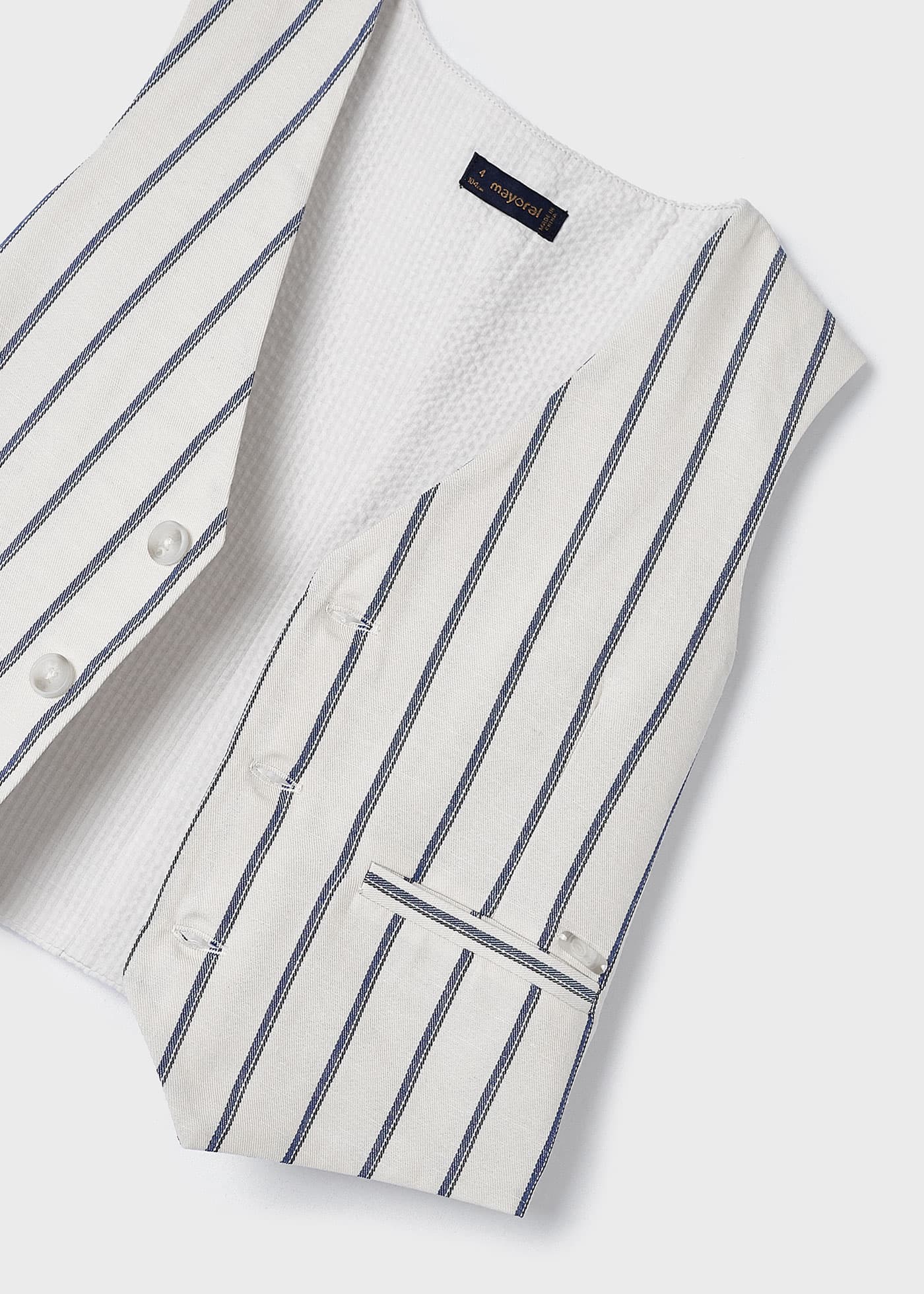 Gilet lino bambino