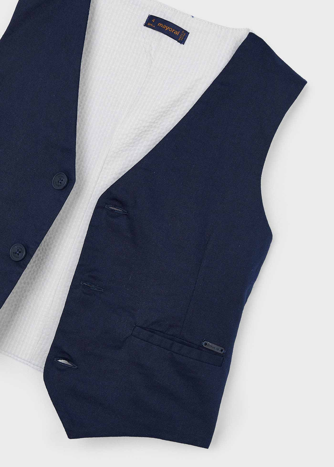 Gilet lino bambino