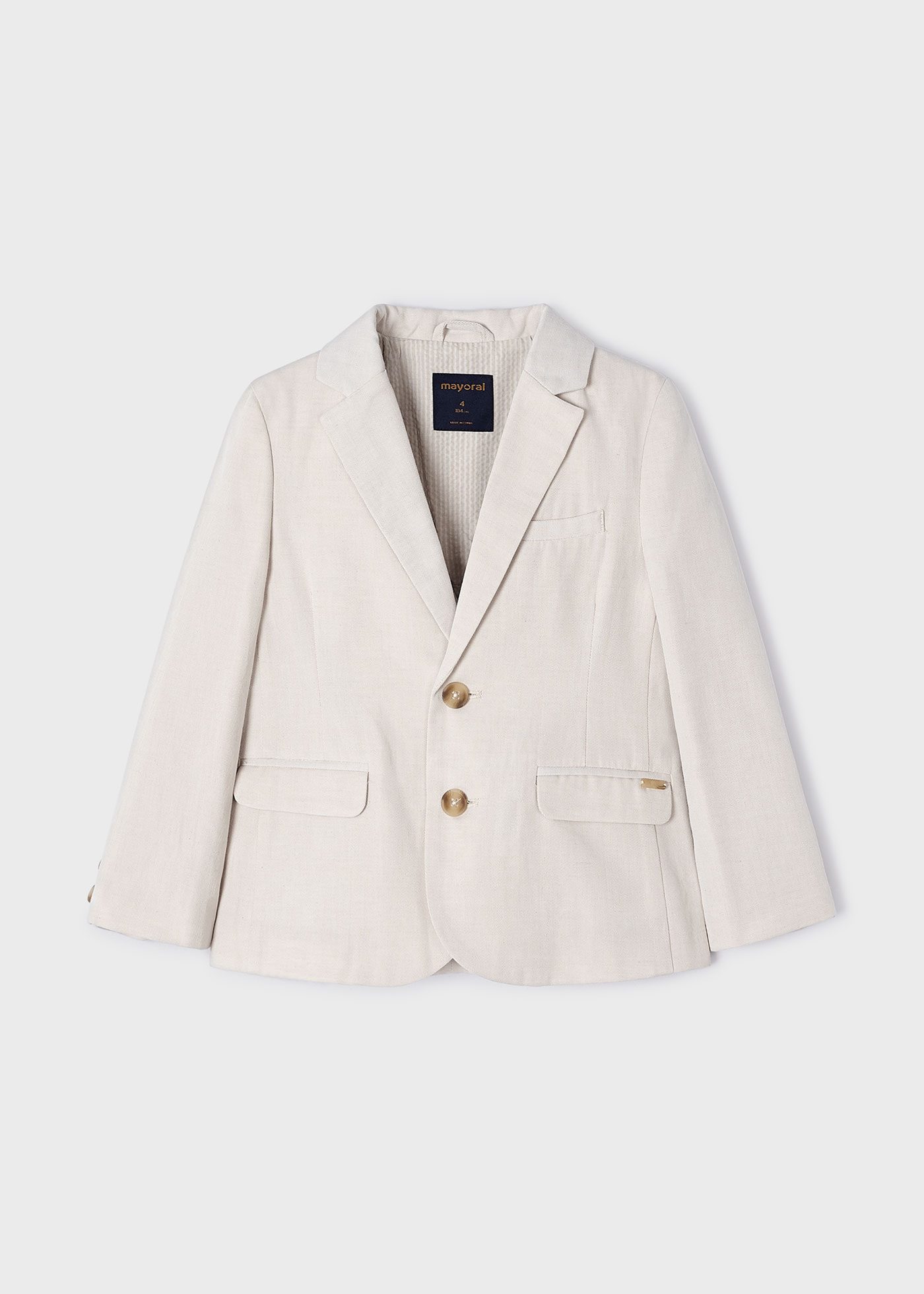 Blazer linho menino