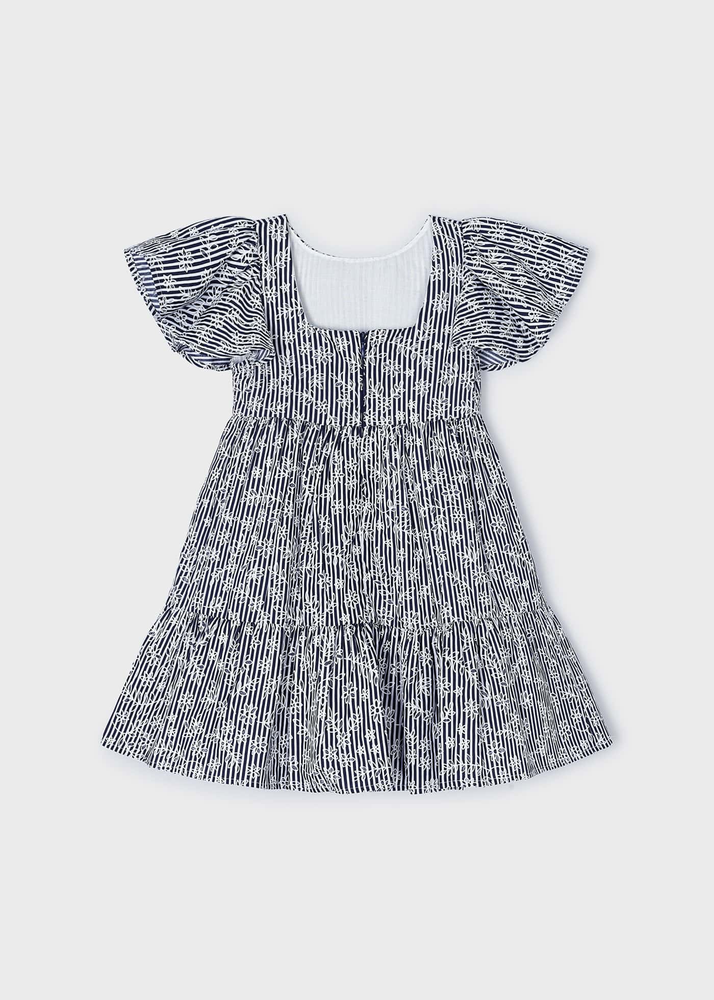 Vestido popeline menina