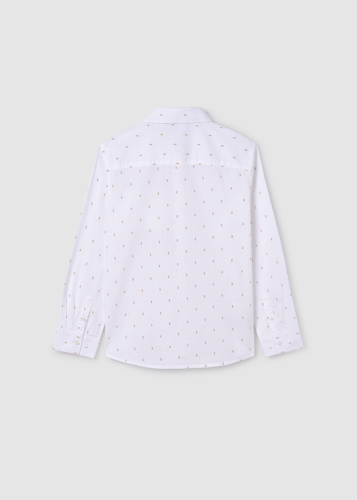 Риза Better Cotton с дълъг ръкав и щампа за момче