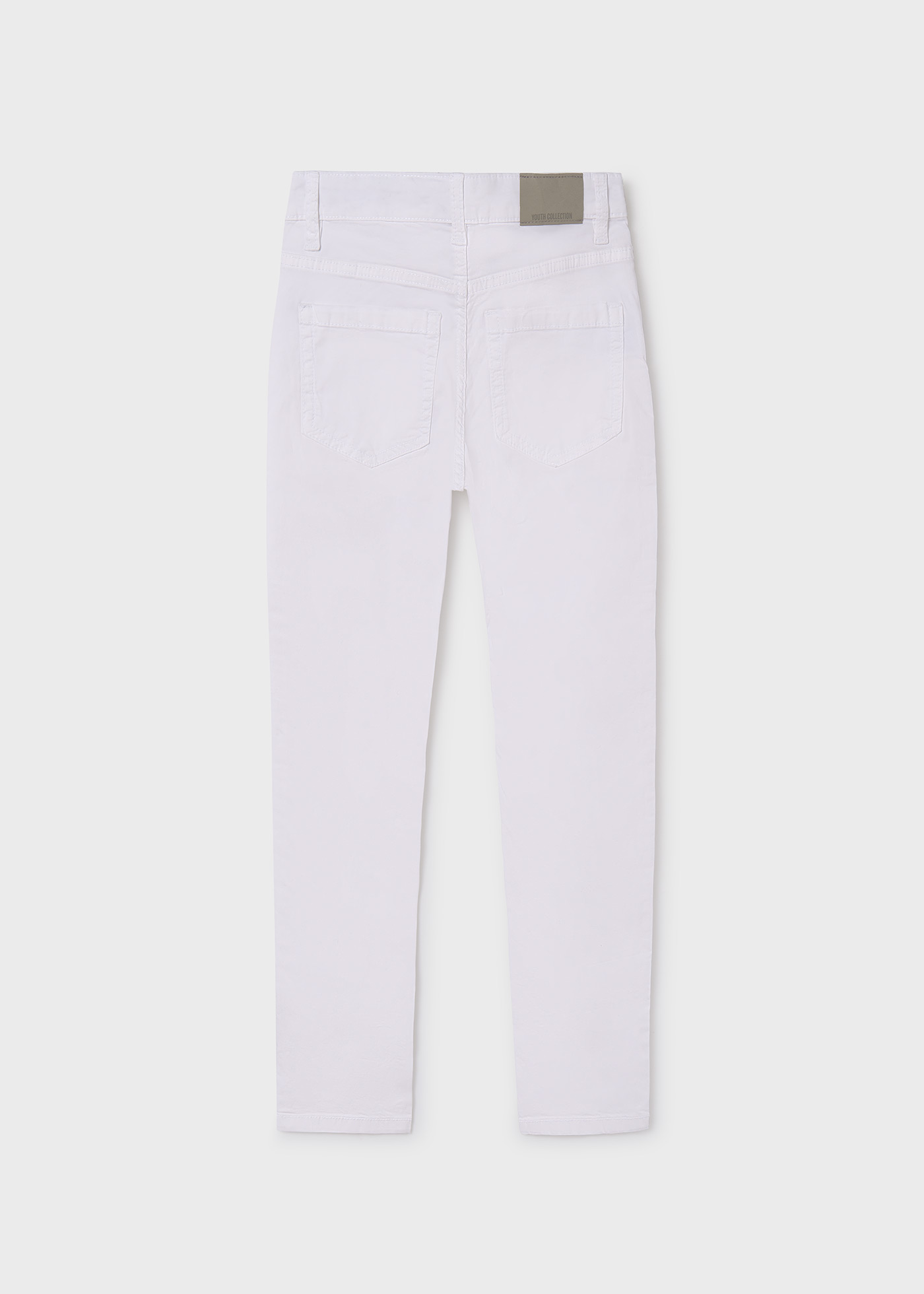 Boy basic slim fit trousers