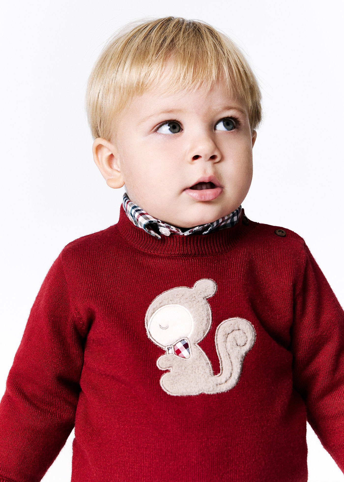 Baby Tricot Squirrel Jumper