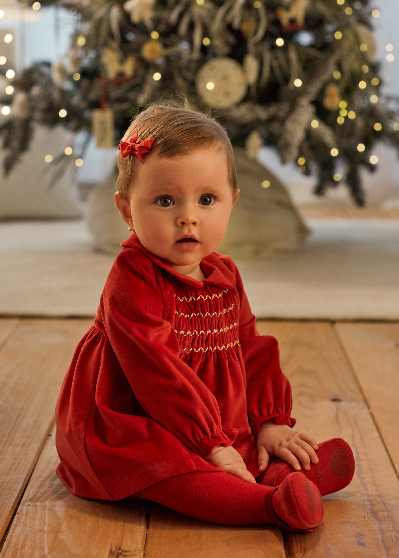 Newborn girl christmas gowns best sale