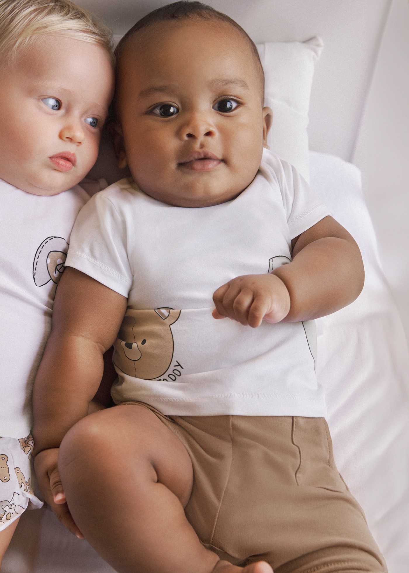 Conjunto short y playera animales recién nacido