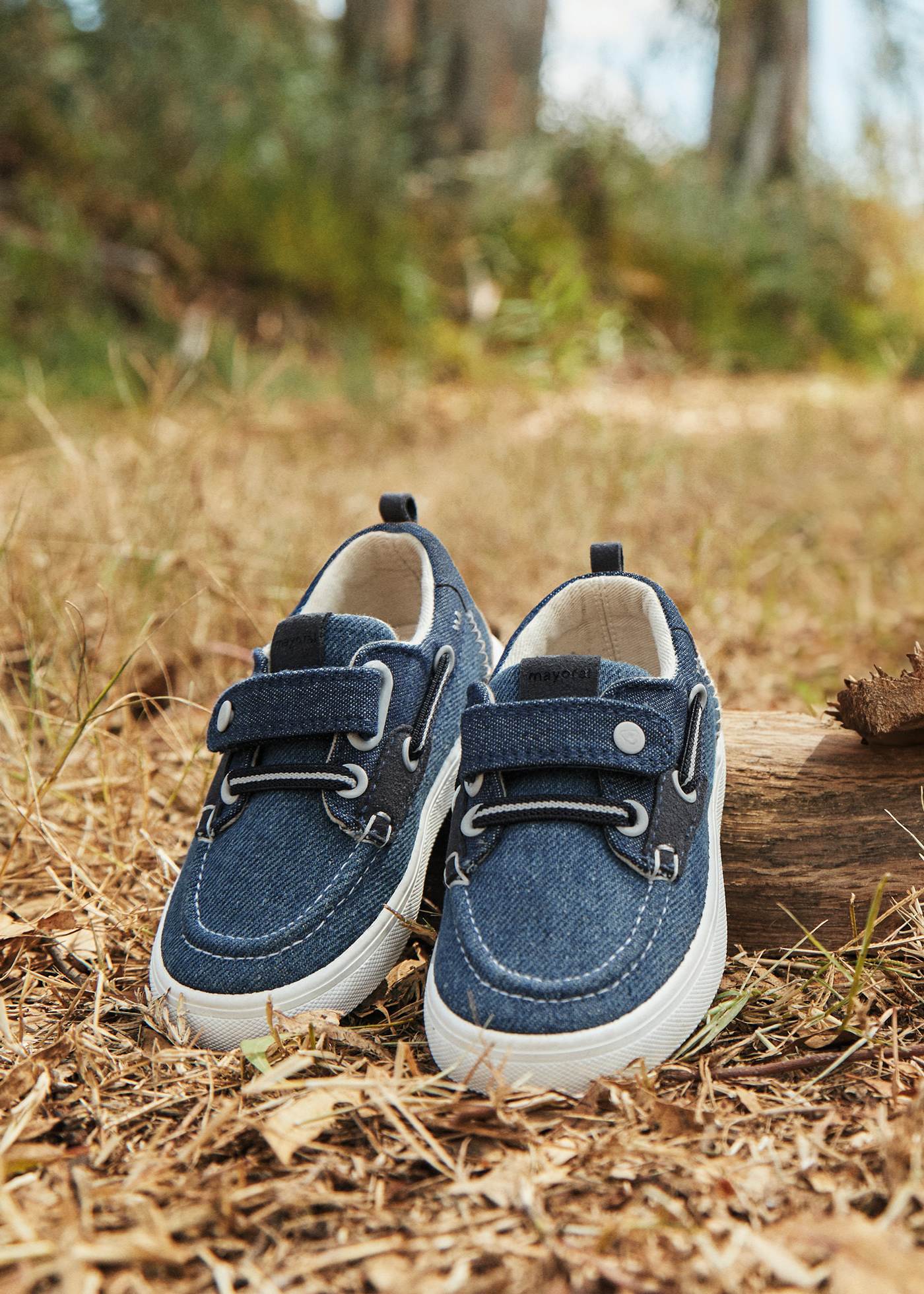 Baby canvas boat shoes