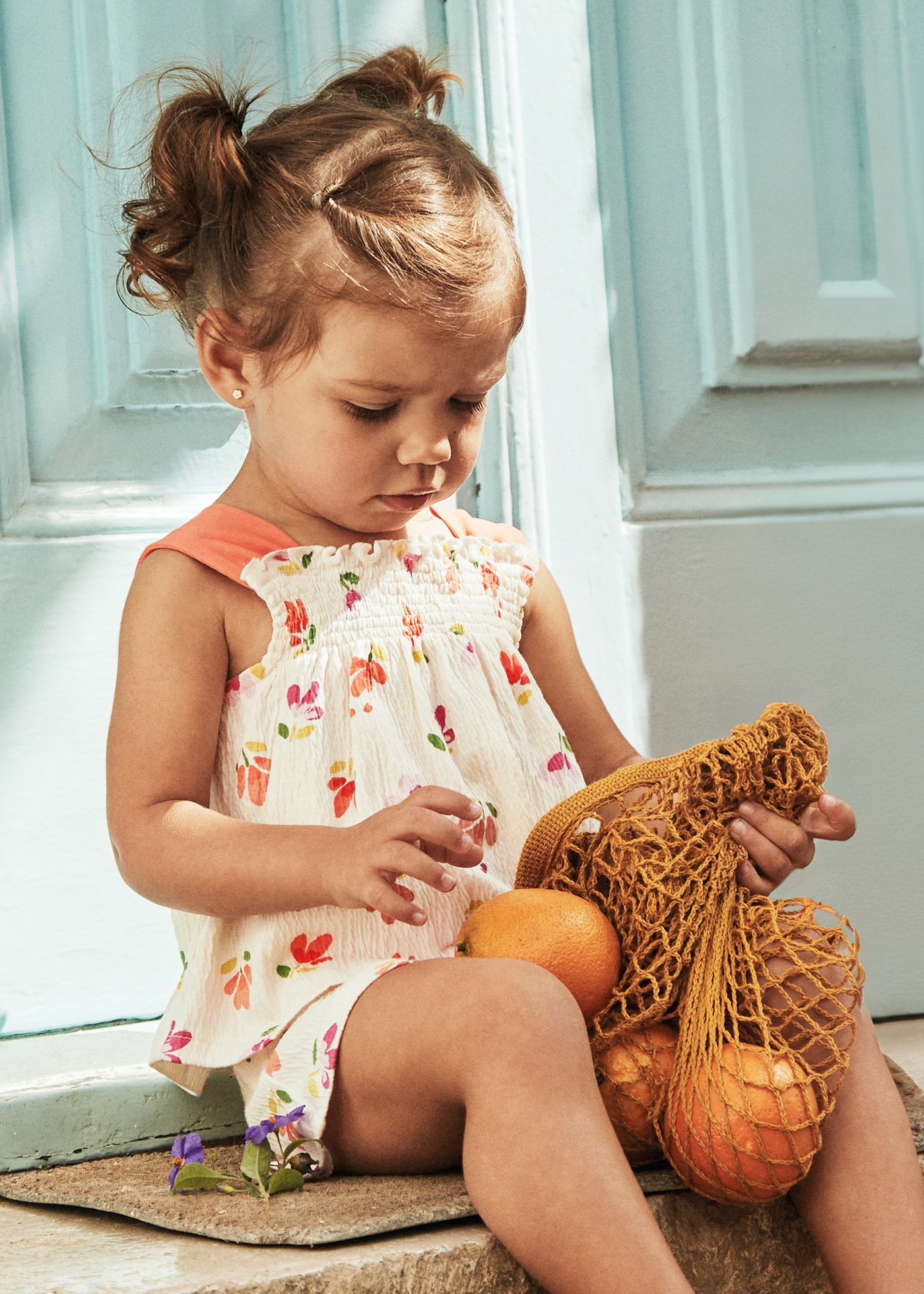 Baby Shorts and Bambula T-Shirt Set