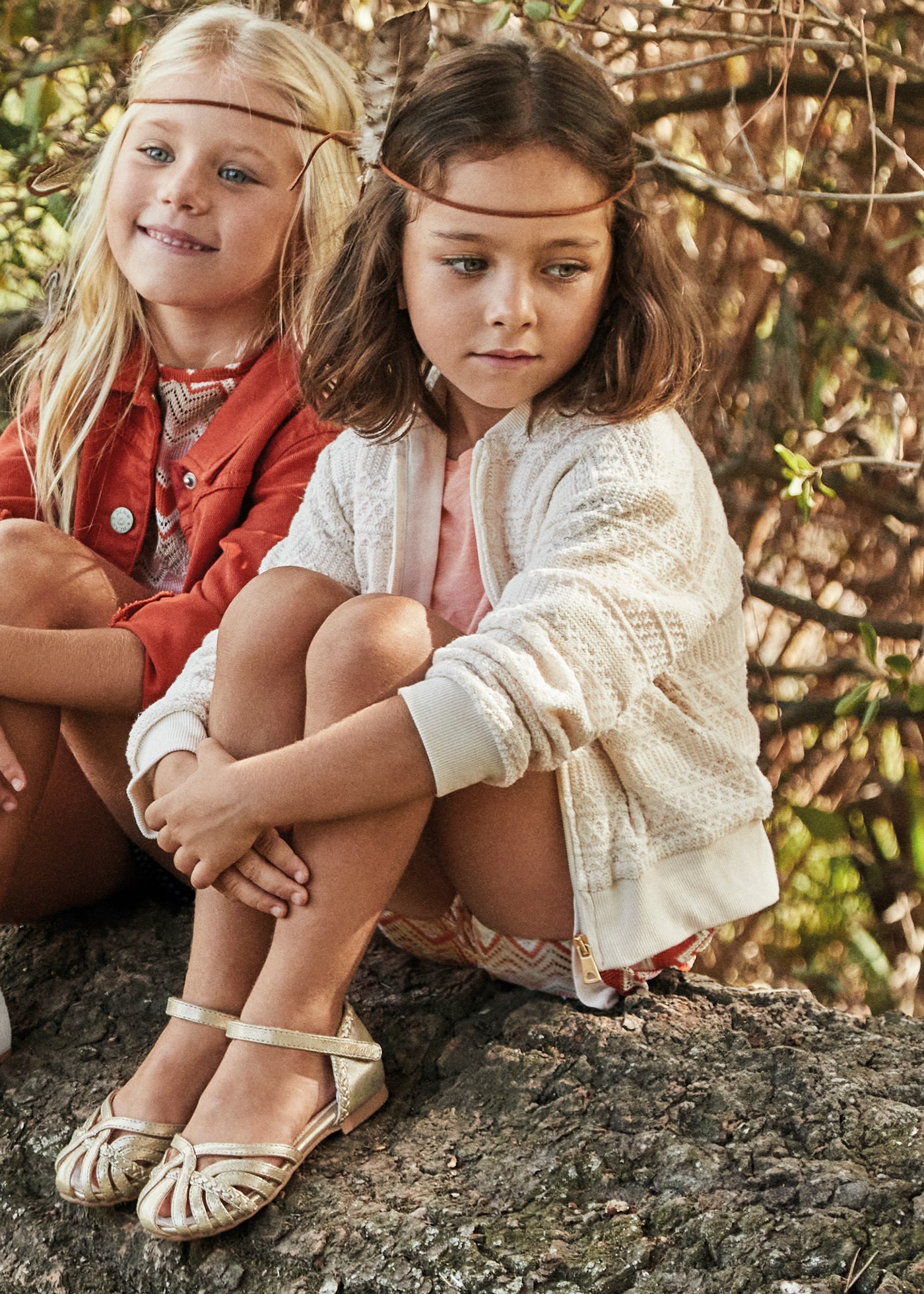 Cazadora croché niña