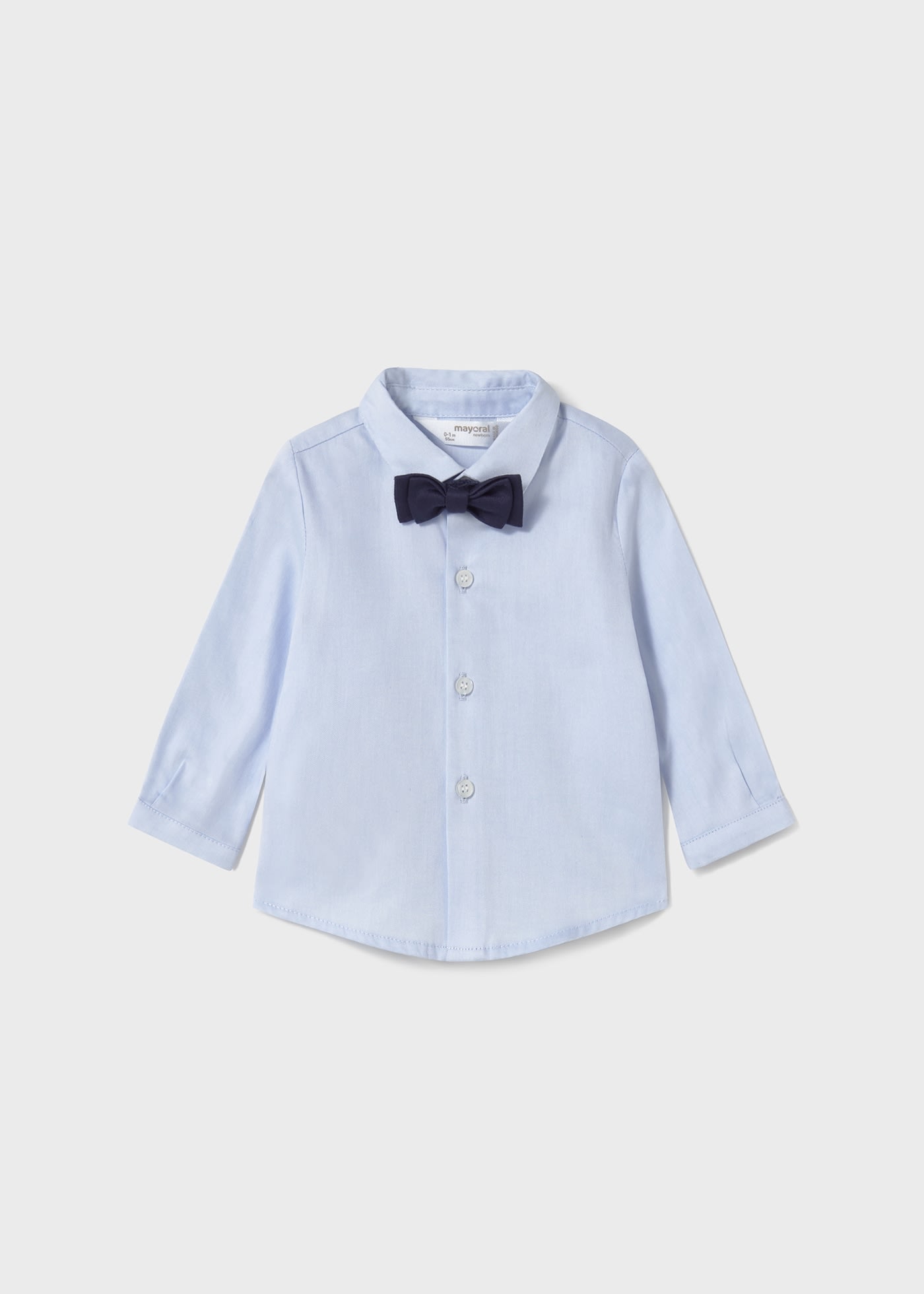 Camicia manica lunga papillon neonato